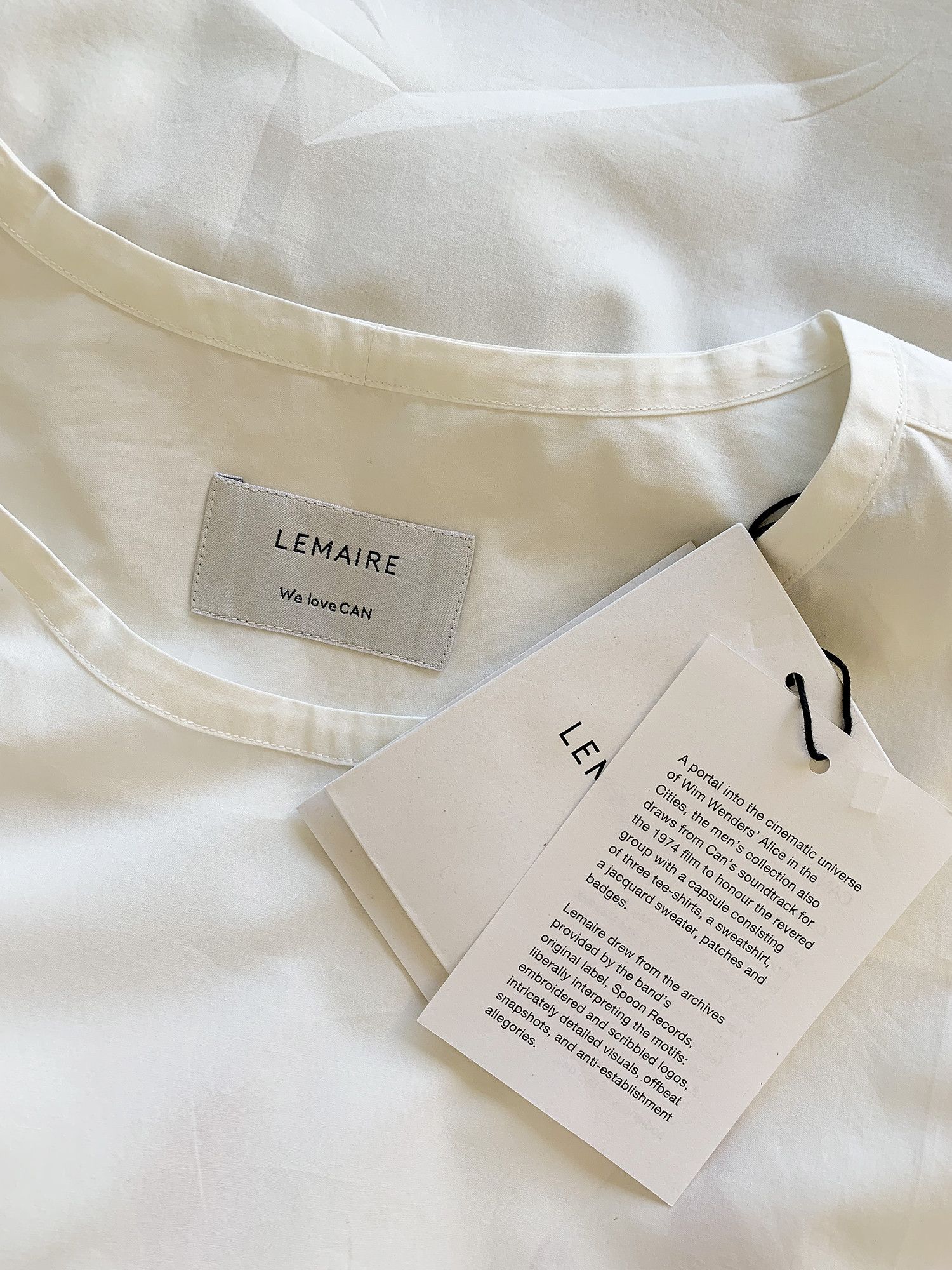 Lemaire New — SS20 'CAN' Print Poplin Shirt Size US S / EU 44-46 / 1 - 5 Thumbnail