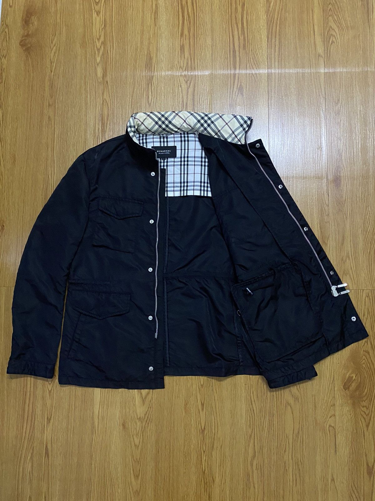 Burberry Burberry Black Label Nova Check Nylon Jacket Size US M / EU 48-50 / 2 - 3 Thumbnail