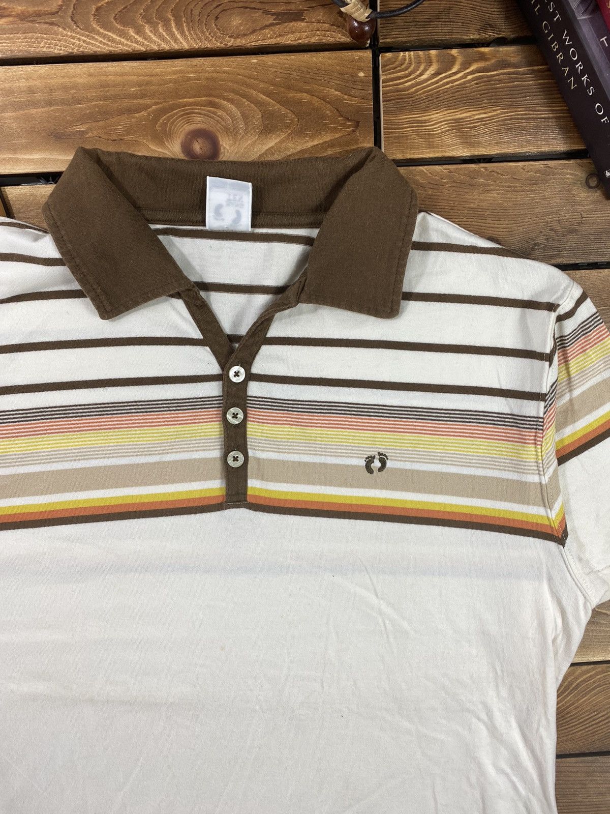 Hang Ten × Vintage Vintage Hang Ten Small Logo Stripes Polo size L Size US L / EU 52-54 / 3 - 7 Thumbnail