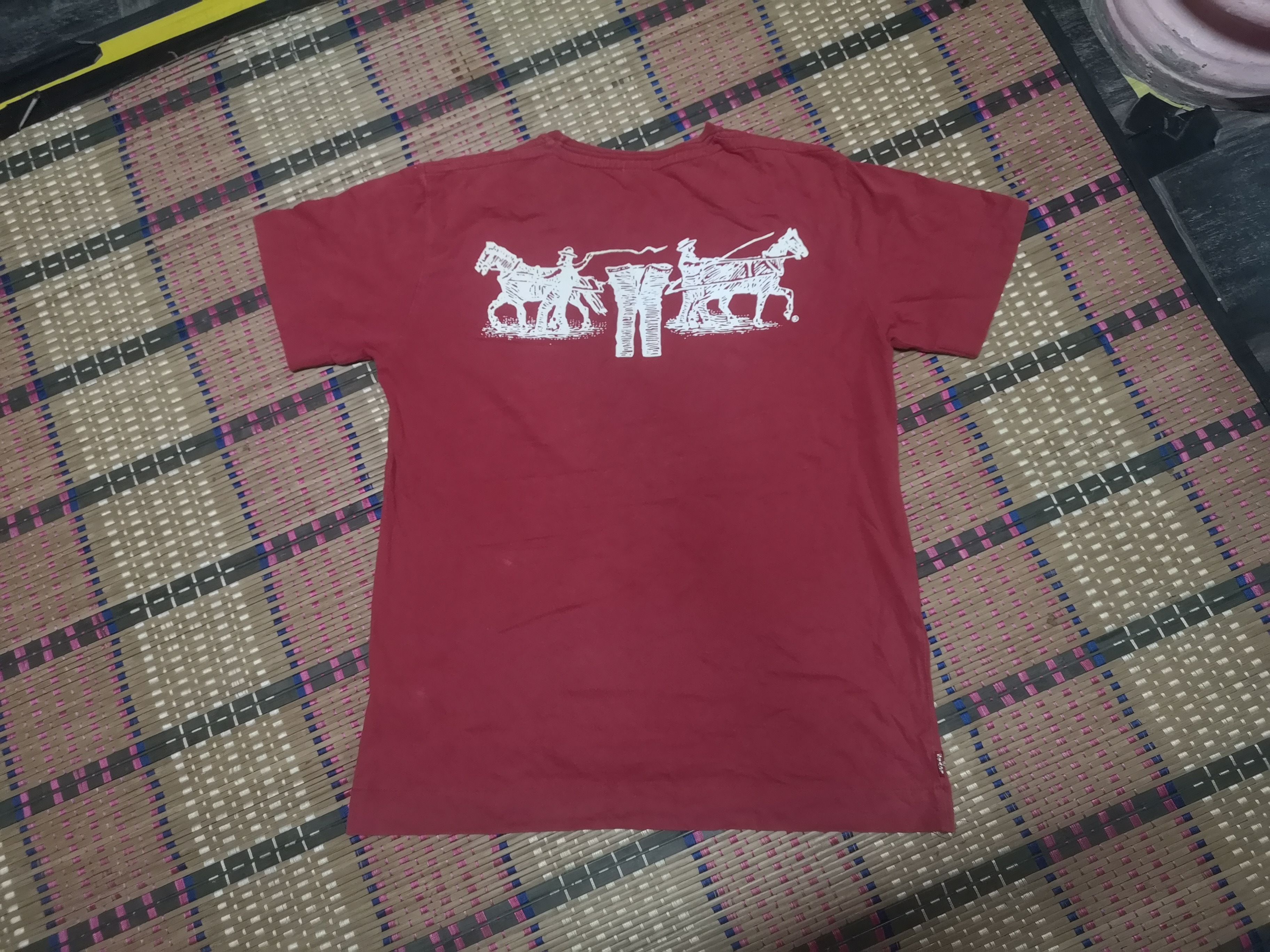 Levi's Vintage Levi's Shirt big Logo Size US M / EU 48-50 / 2 - 1 Thumbnail