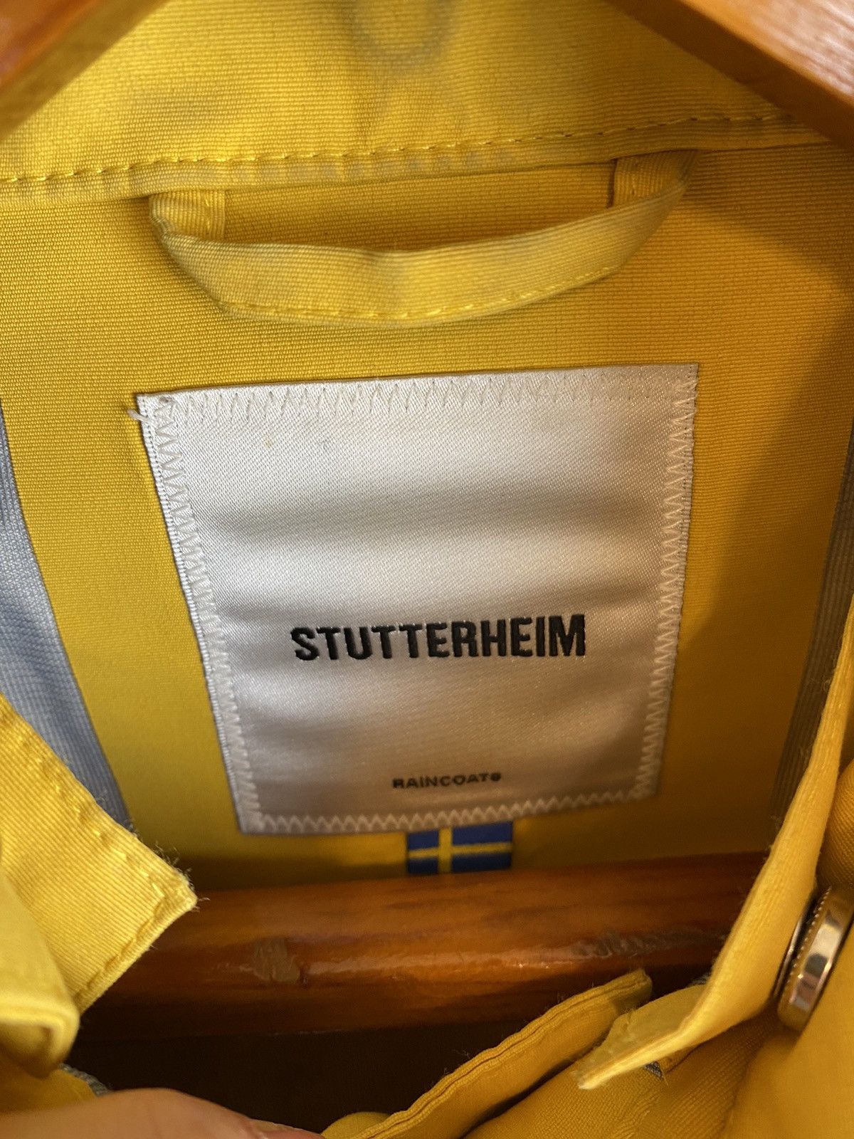 Stutterheim DS! Stutterheim Stockholm Yellow Jacket Size US M / EU 48-50 / 2 - 3 Thumbnail