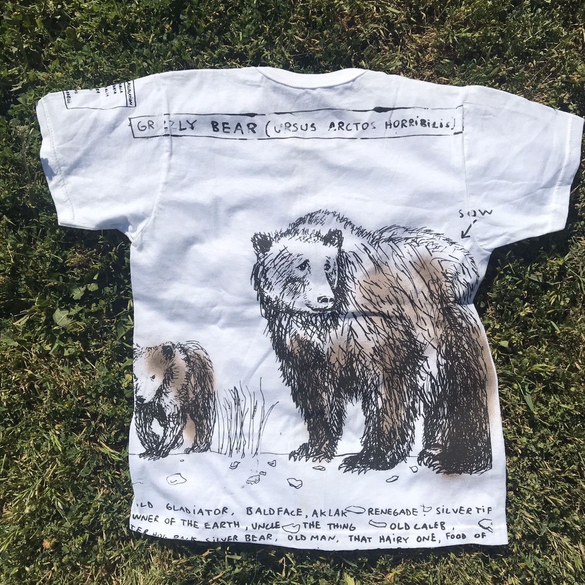 Tom Sachs Tom Sachs grizzly bear Endangered Species Coalition shirt Size US XS / EU 42 / 0 - 1 Thumbnail