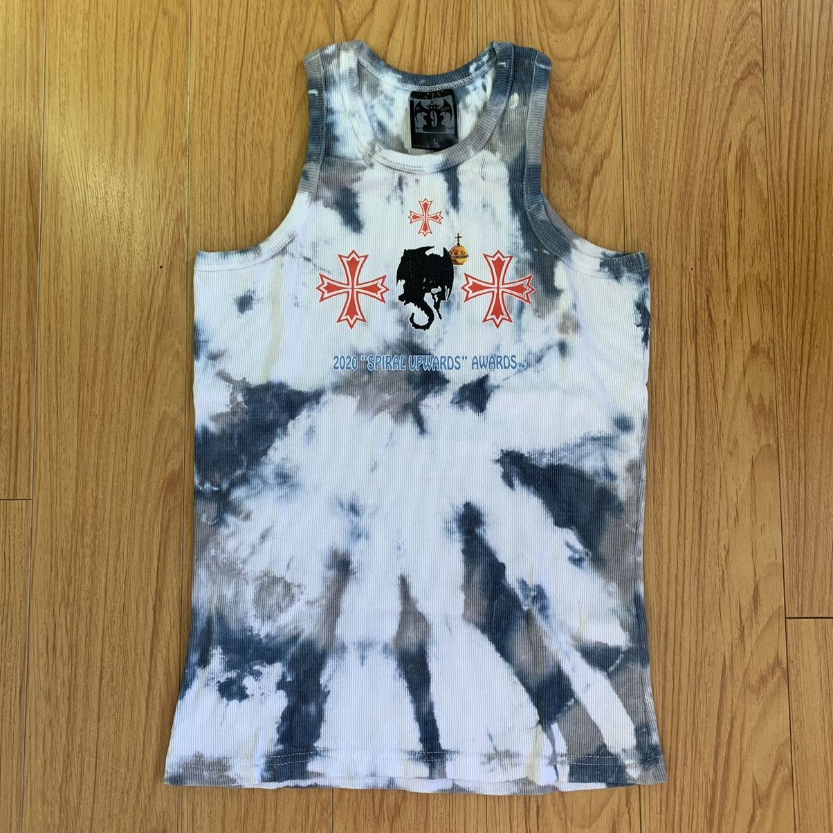 Drain Gang Drain gang gtb.sg “SPIRAL UPWARDS AWARDS" TIE DYE TANK TOP Size US L / EU 52-54 / 3 - 2 Thumbnail
