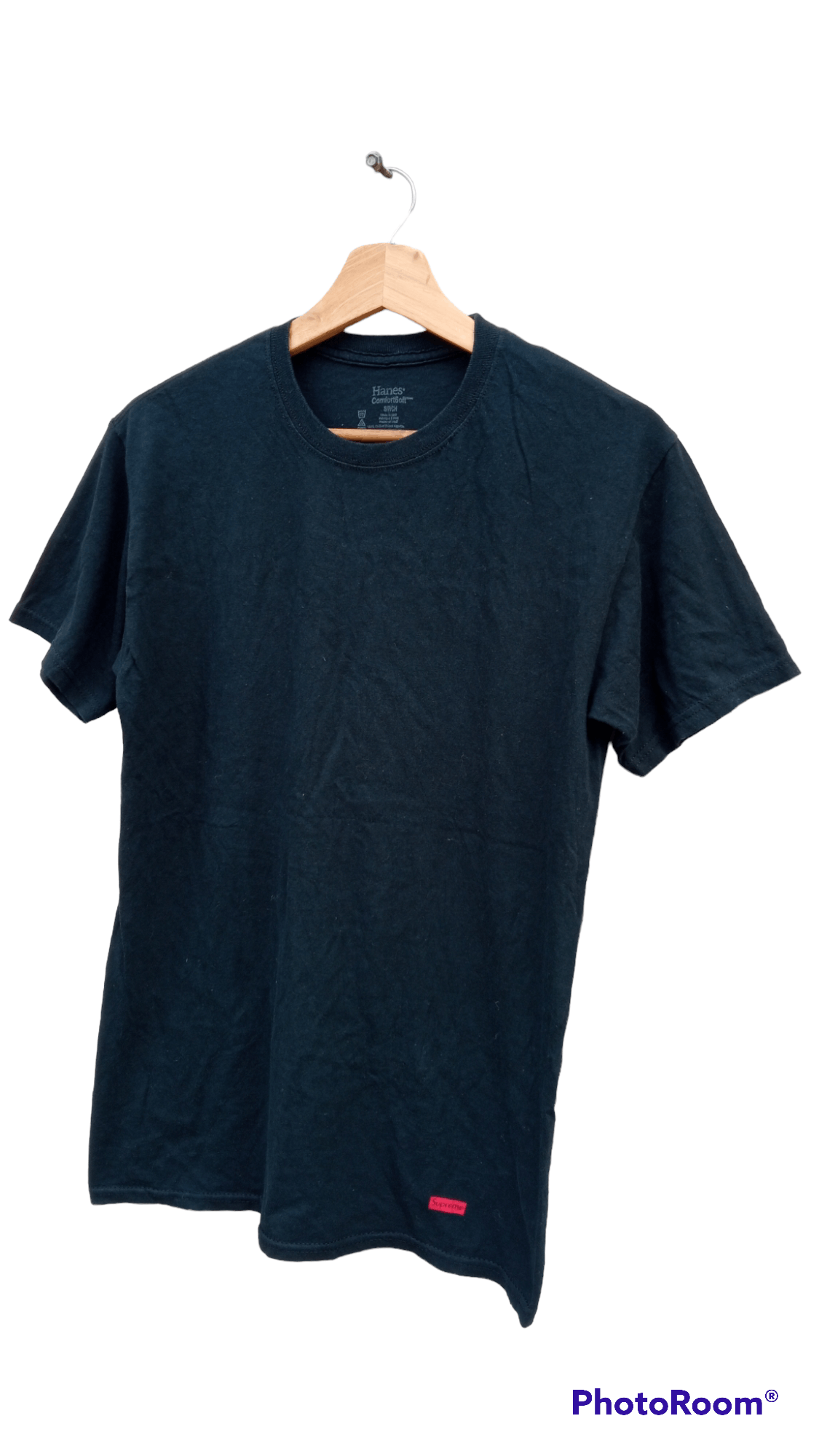 Supreme Hanes Black Sサイズ4 / Tagless Tees