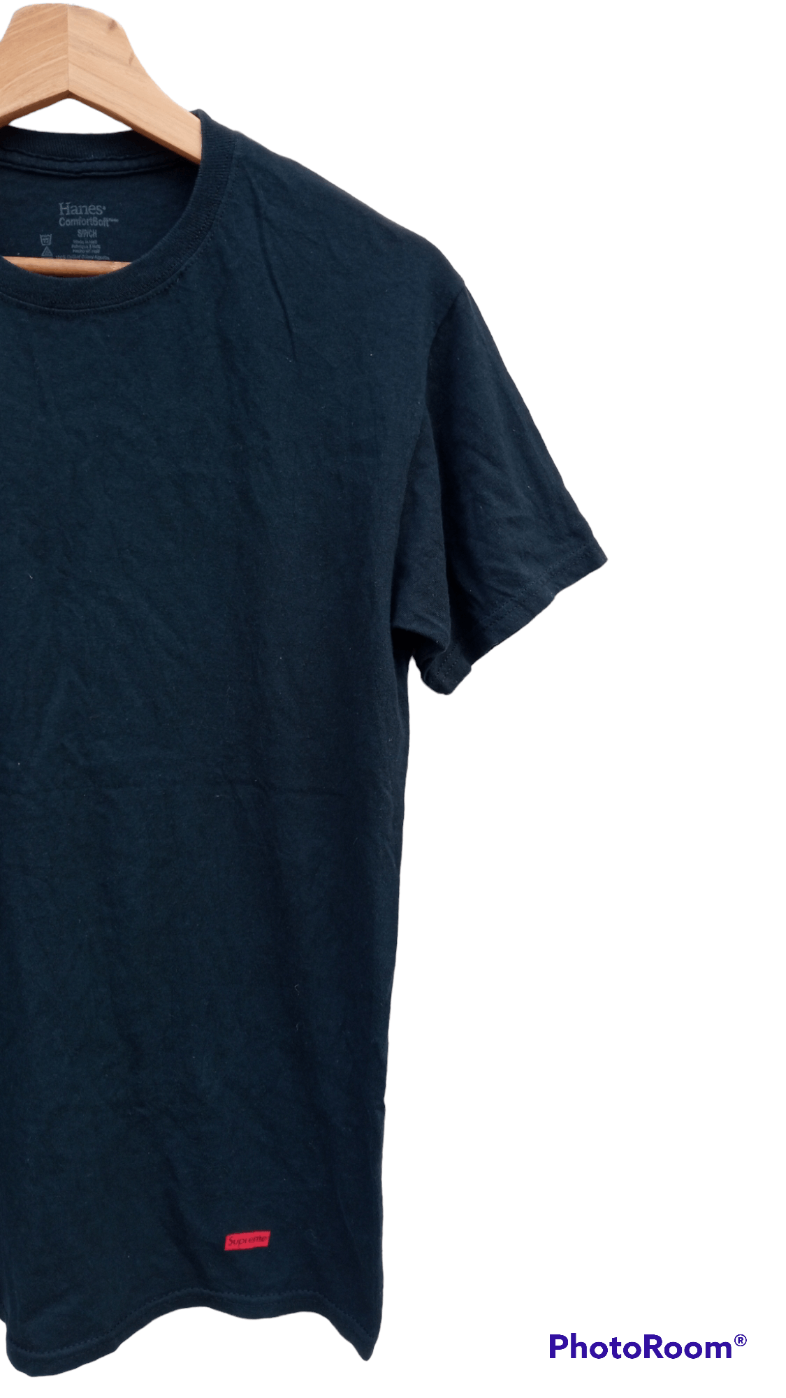 Hanes × Supreme Hanes x Supreme Tagless Small Logo T-Shirt Size US S / EU 44-46 / 1 - 5 Thumbnail
