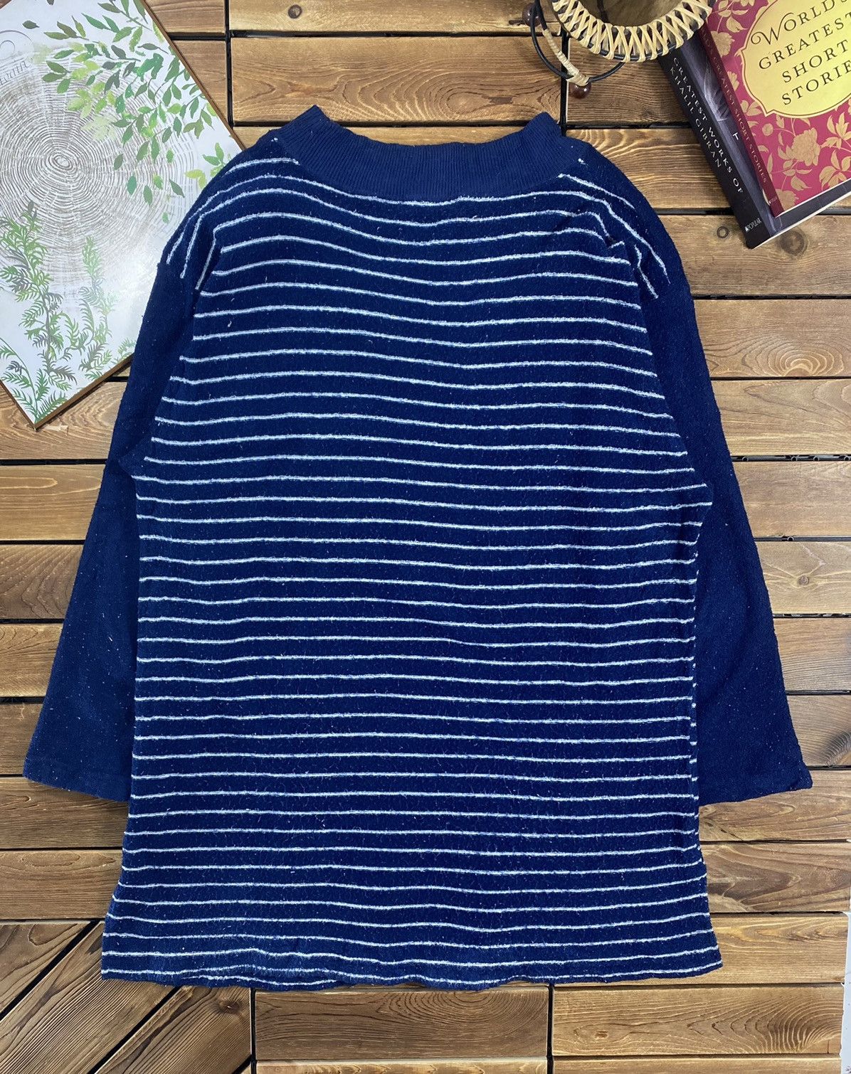 Designer × Valentino × Vintage Vintage Luciano Valentino Stripes Small Logo Size L Size L / US 10 / IT 46 - 9 Thumbnail
