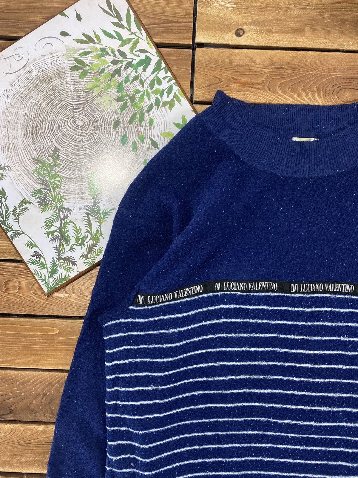 Designer × Valentino × Vintage Vintage Luciano Valentino Stripes Small Logo Size L Size L / US 10 / IT 46 - 6 Thumbnail