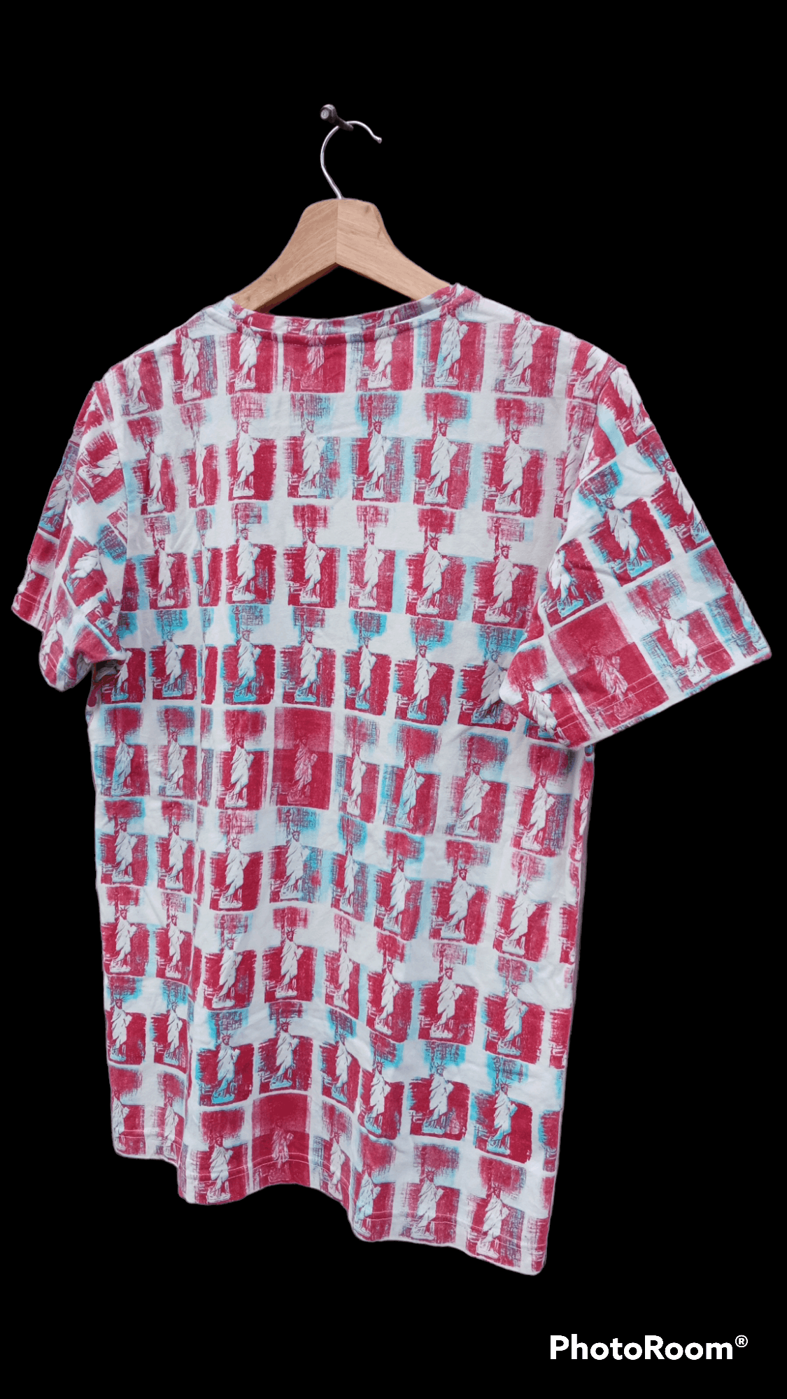 Andy Warhol × Japanese Brand × Uniqlo 🔥🔥UT x Andy Warhol Full Print Statue Of Liberty T-Shirt Size US M / EU 48-50 / 2 - 20 Thumbnail