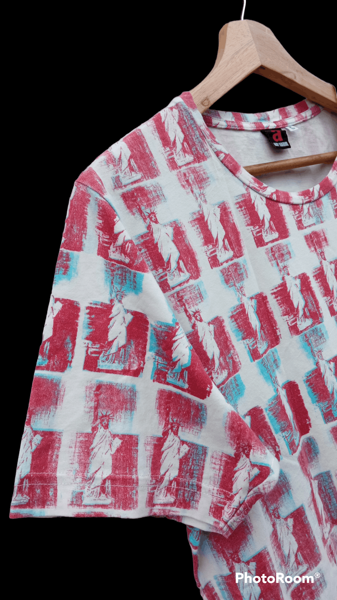 Andy Warhol × Japanese Brand × Uniqlo 🔥🔥UT x Andy Warhol Full Print Statue Of Liberty T-Shirt Size US M / EU 48-50 / 2 - 8 Thumbnail