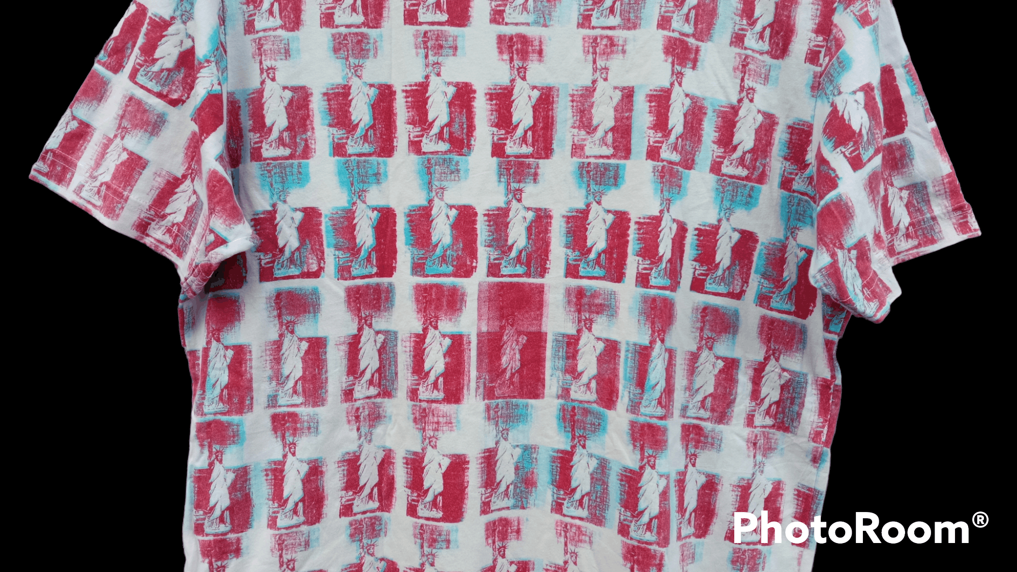 Andy Warhol × Japanese Brand × Uniqlo 🔥🔥UT x Andy Warhol Full Print Statue Of Liberty T-Shirt Size US M / EU 48-50 / 2 - 13 Thumbnail