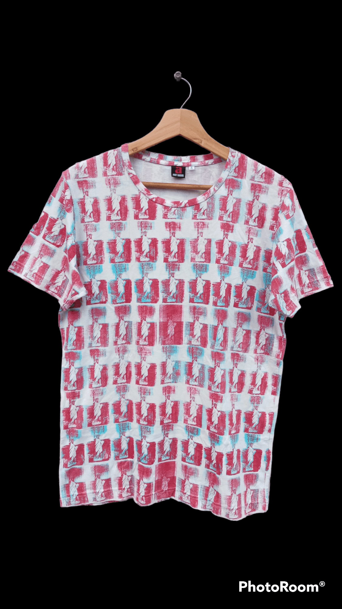 Andy Warhol × Japanese Brand × Uniqlo 🔥🔥UT x Andy Warhol Full Print Statue Of Liberty T-Shirt Size US M / EU 48-50 / 2 - 1 Thumbnail