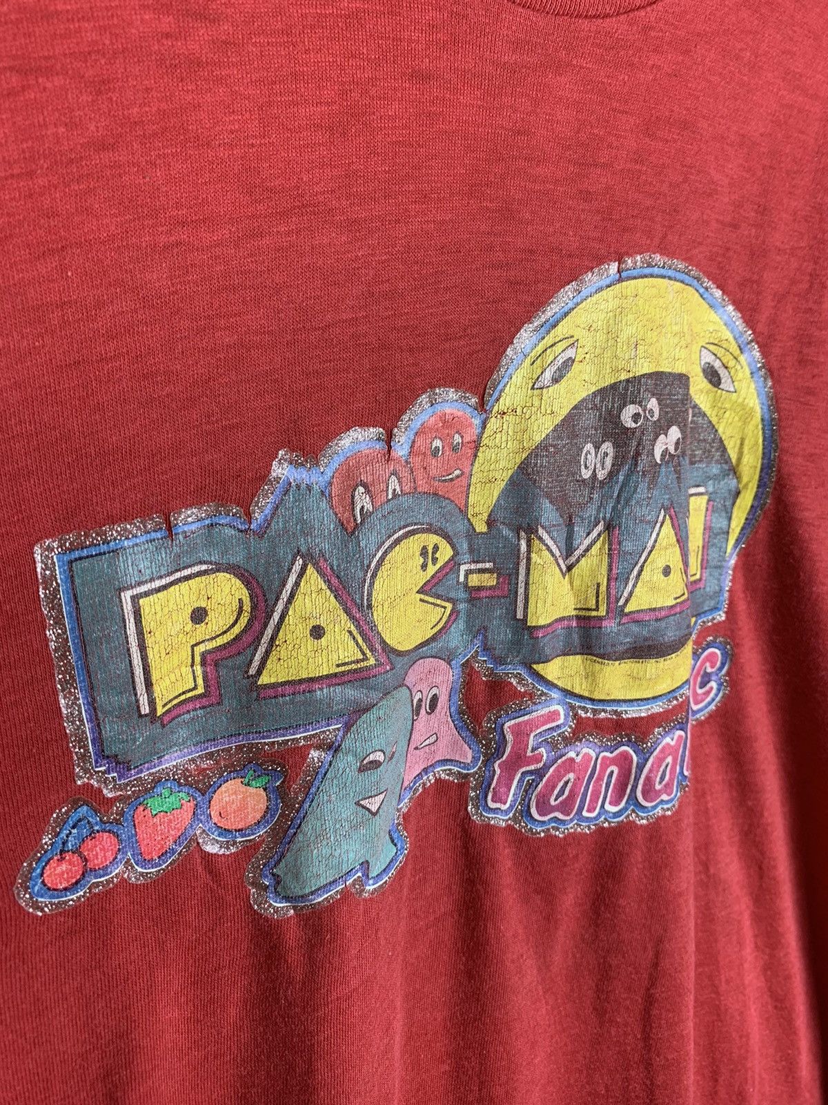 Cartoon Network × Vintage Vintage 80s Pac-Man Iron On Size US L / EU 52-54 / 3 - 7 Thumbnail