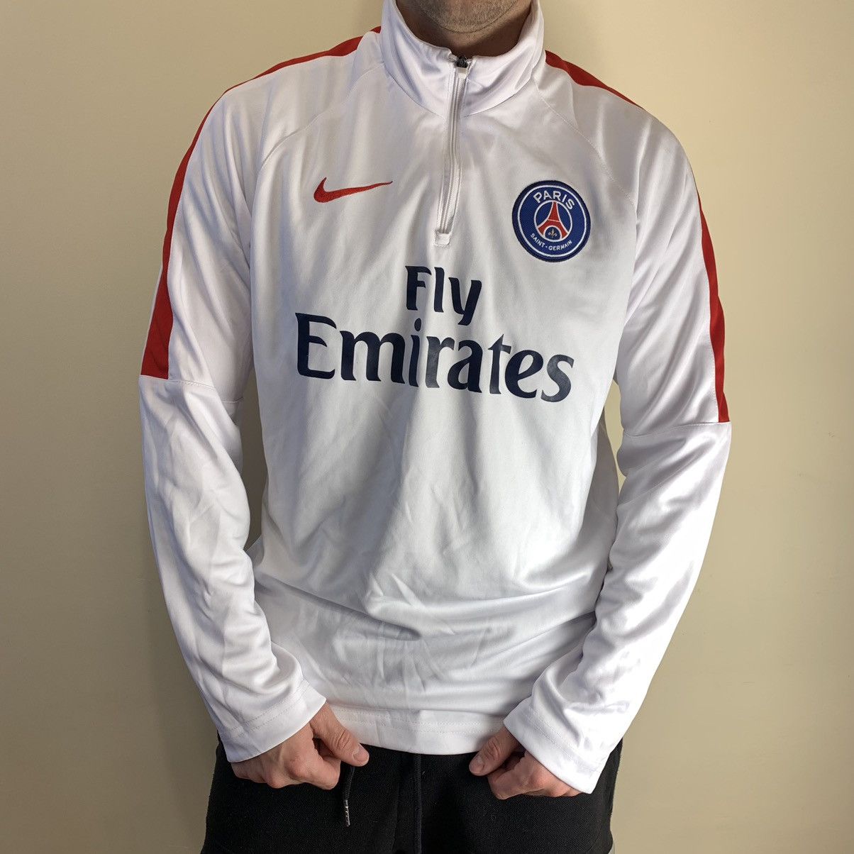 PSG PARIS SAINT-GERMAIN TRAINING SHIRT JERSEY VINTAGE RARE