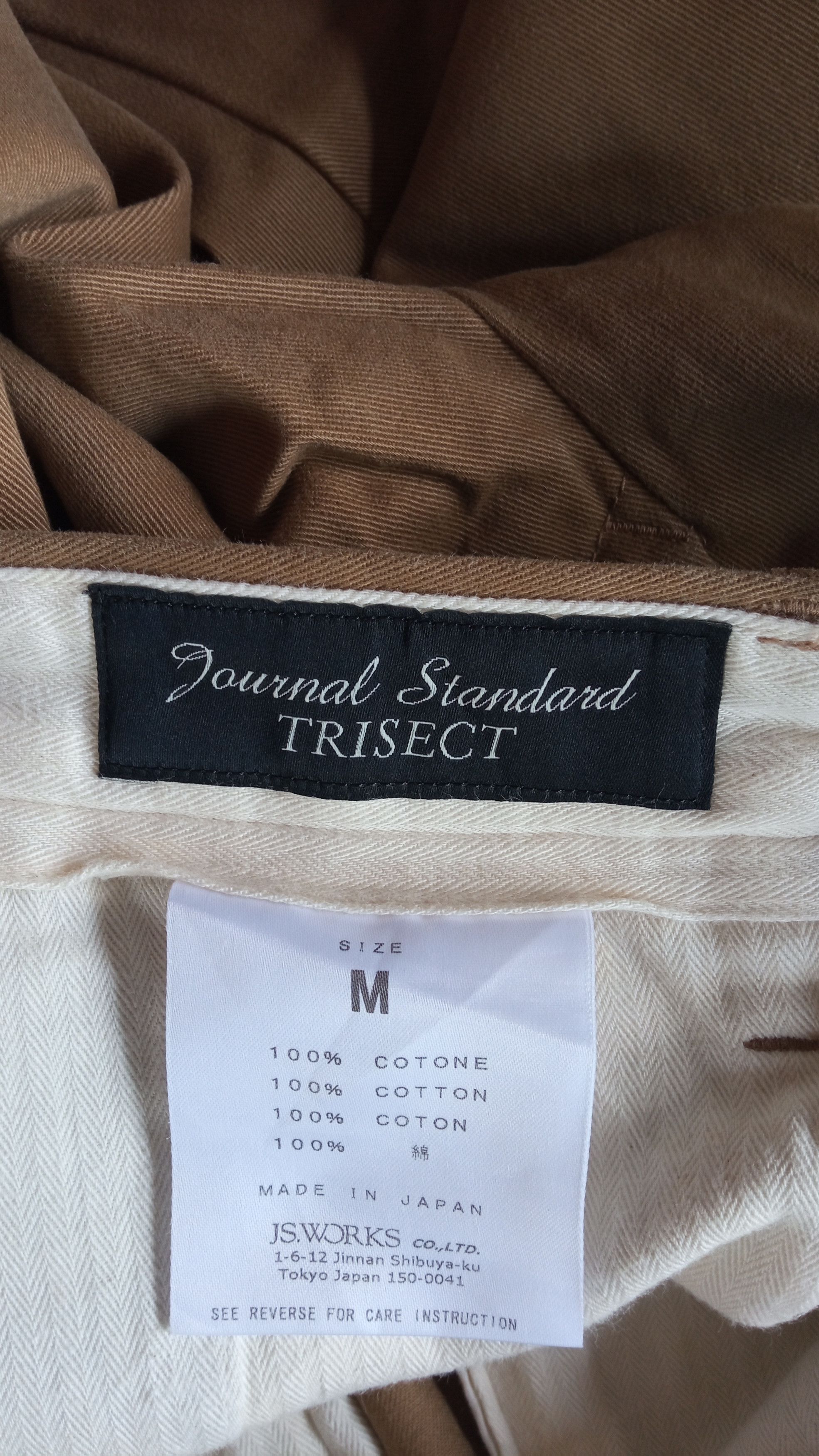 Japanese Brand × Journal Standard × Vintage 🔥🔥Journal Standard Trisect Chinos Khakis Trousers Pants Size US 30 / EU 46 - 24 Thumbnail