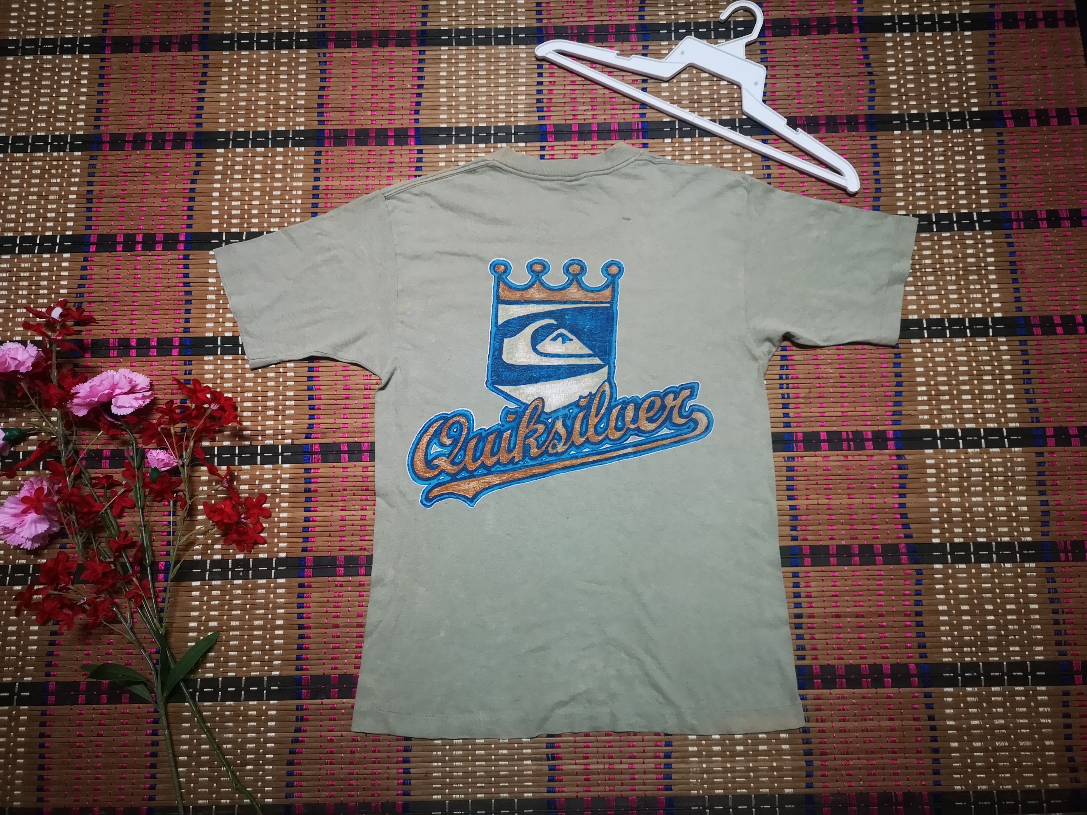 Quicksilver × Vintage Vintage Quiksilver Big Print Size US S / EU 44-46 / 1 - 4 Thumbnail