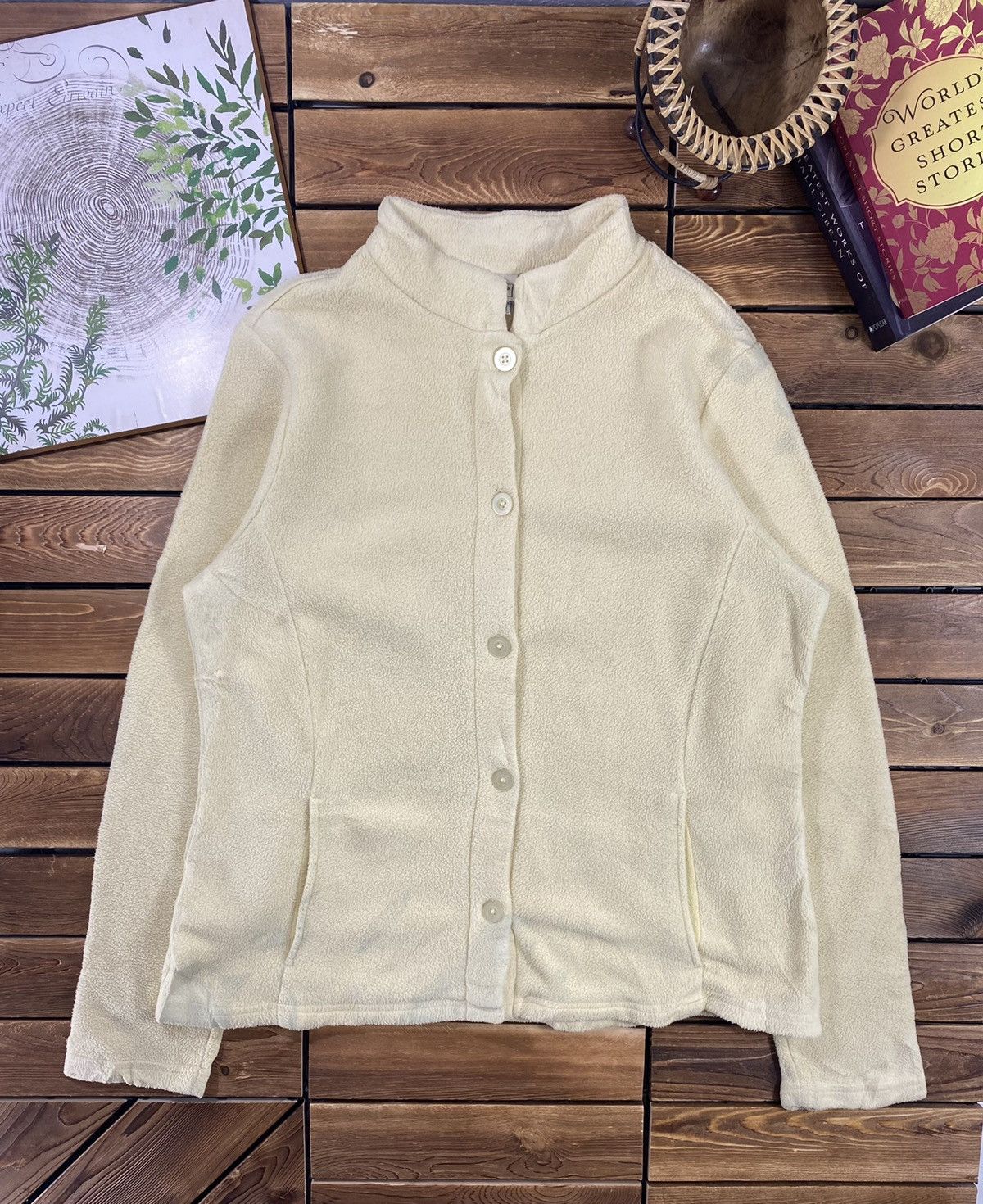 L.L. Bean × Polartec × Vintage Vintage LL Bean Polartec Button Up Fleece Size M Size US M / EU 48-50 / 2 - 2 Thumbnail