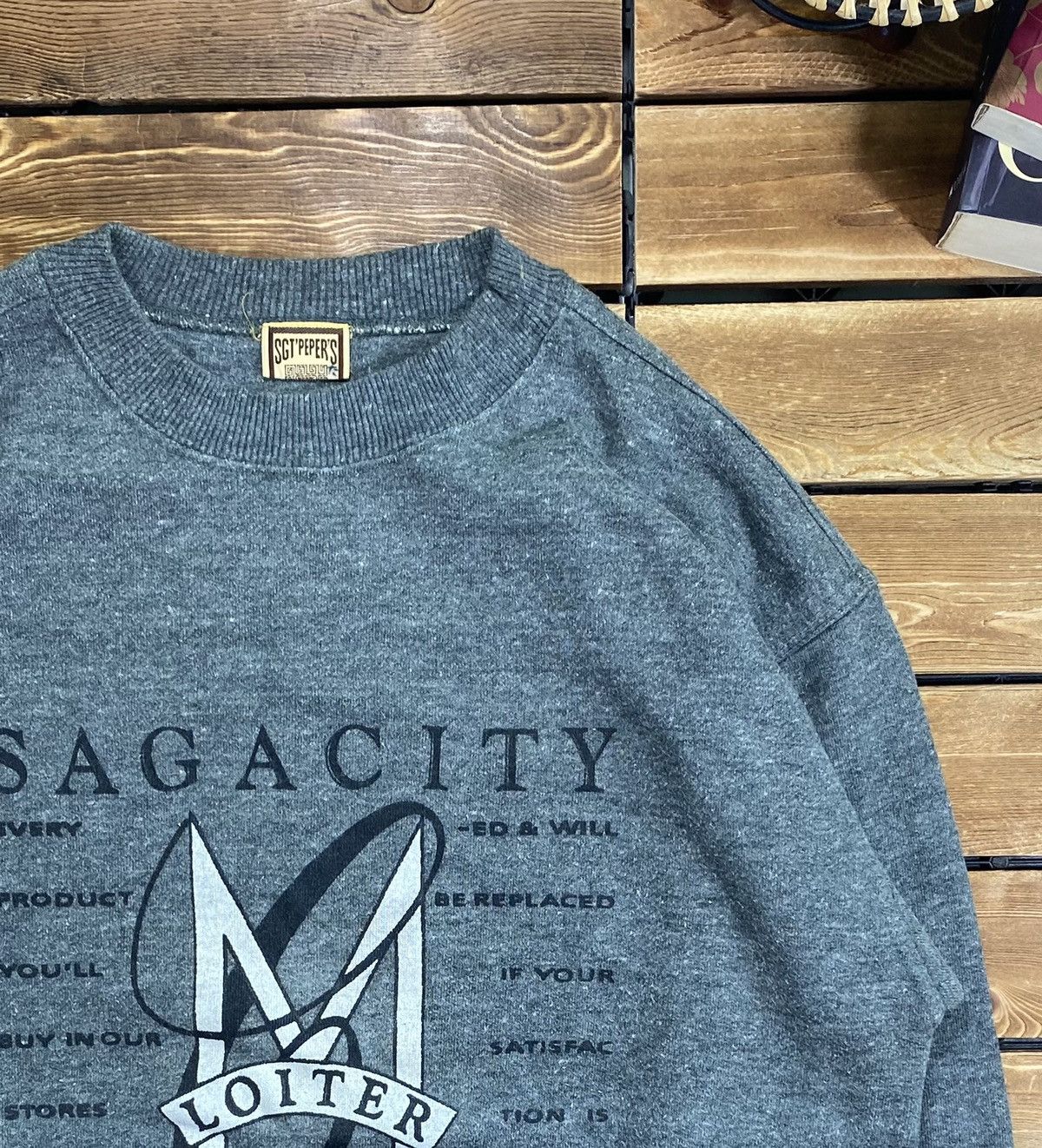 Japanese Brand × Vintage Vintage Sagacity Loiter Classic Sgt Pepers Sweatshirt Size M Size US M / EU 48-50 / 2 - 5 Thumbnail
