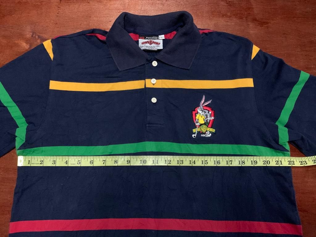 Canterbury of New Zealand Vintage Canterbury Polo X Warner Bros Size US L / EU 52-54 / 3 - 9 Thumbnail