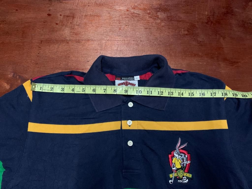 Canterbury of New Zealand Vintage Canterbury Polo X Warner Bros Size US L / EU 52-54 / 3 - 11 Thumbnail