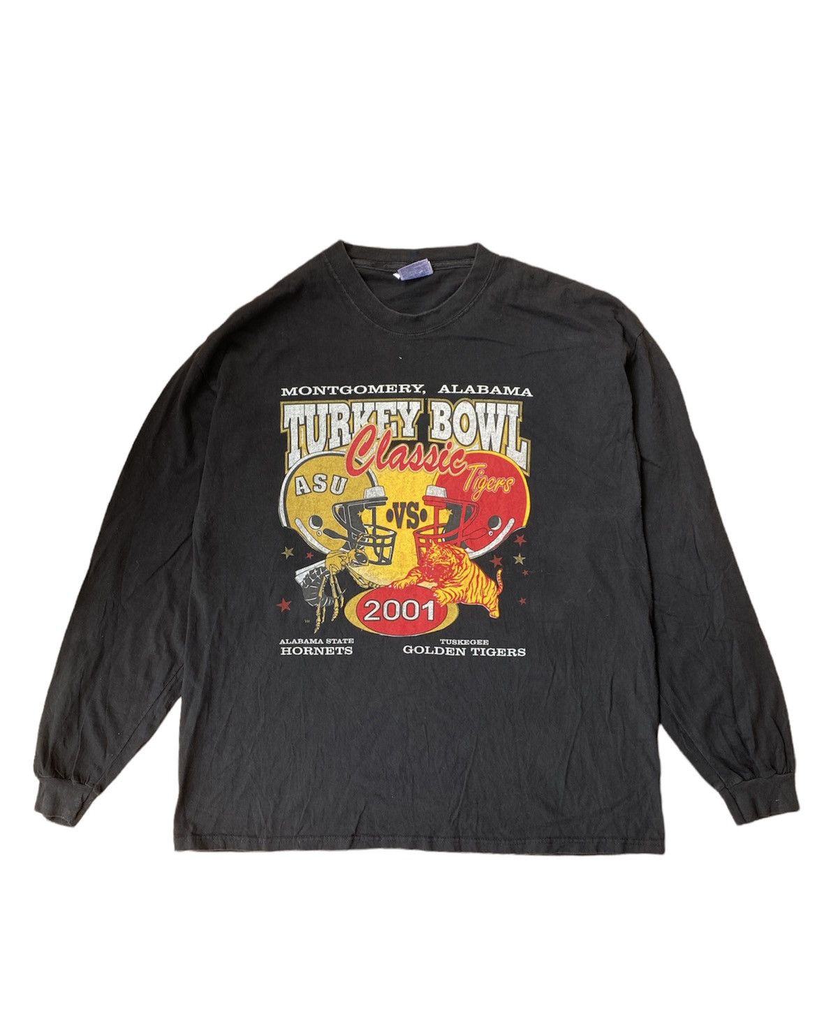 Vintage Vintage Turkey Bowl Classic Hornets VS Golden Tigers 2001 Size US XL / EU 56 / 4 - 1 Thumbnail