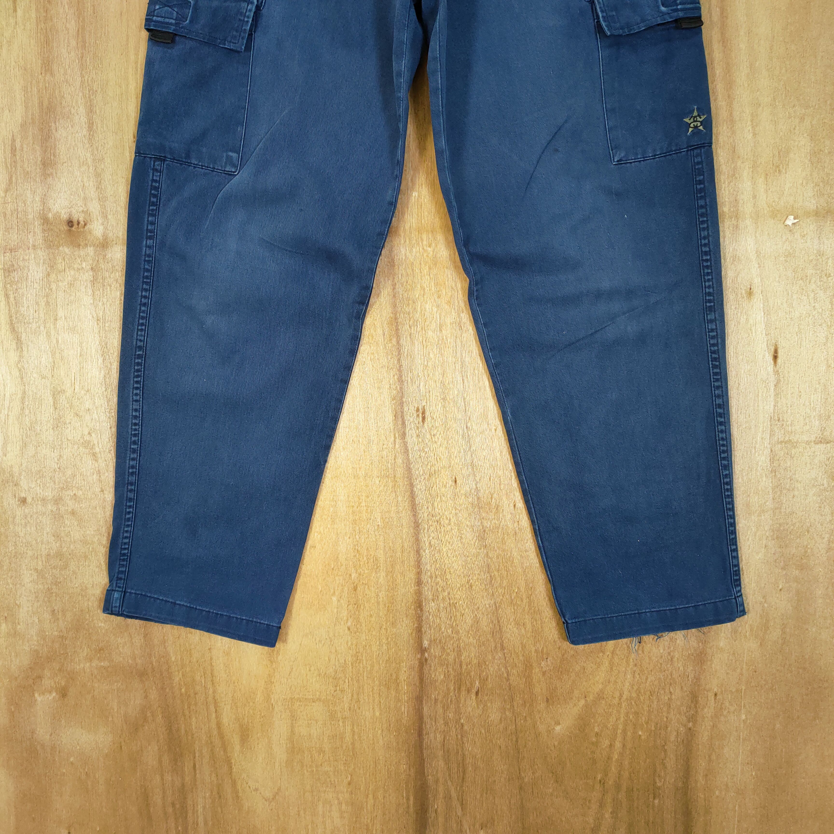 Stussy W30×30 💥 STUSSY DARK BLUE CARGO PANTS Size US 30 / EU 46 - 3 Thumbnail