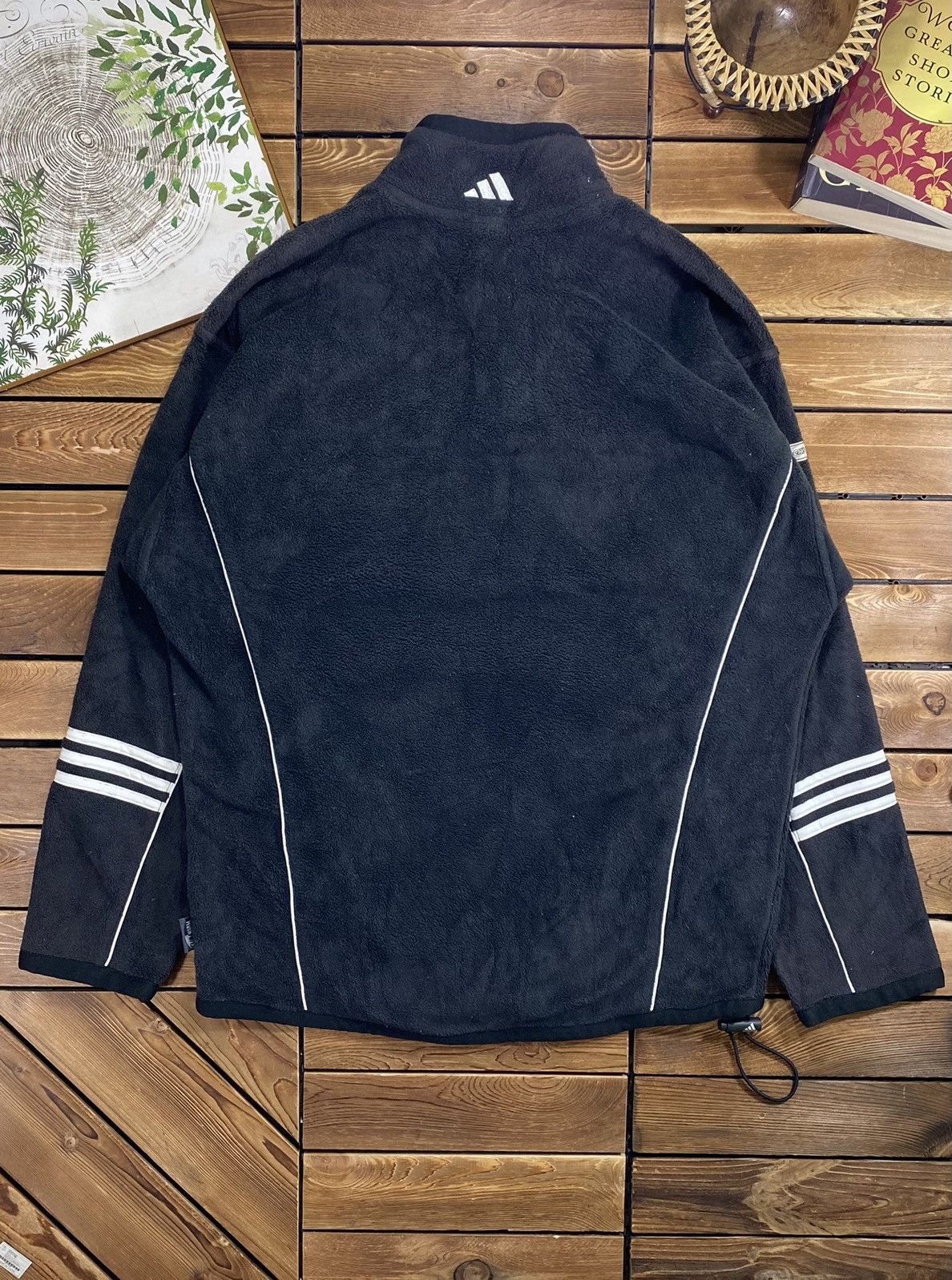 Adidas × All Blacks Adidas New Zealand All Black Three stripes Fleece Size S Size US S / EU 44-46 / 1 - 9 Thumbnail
