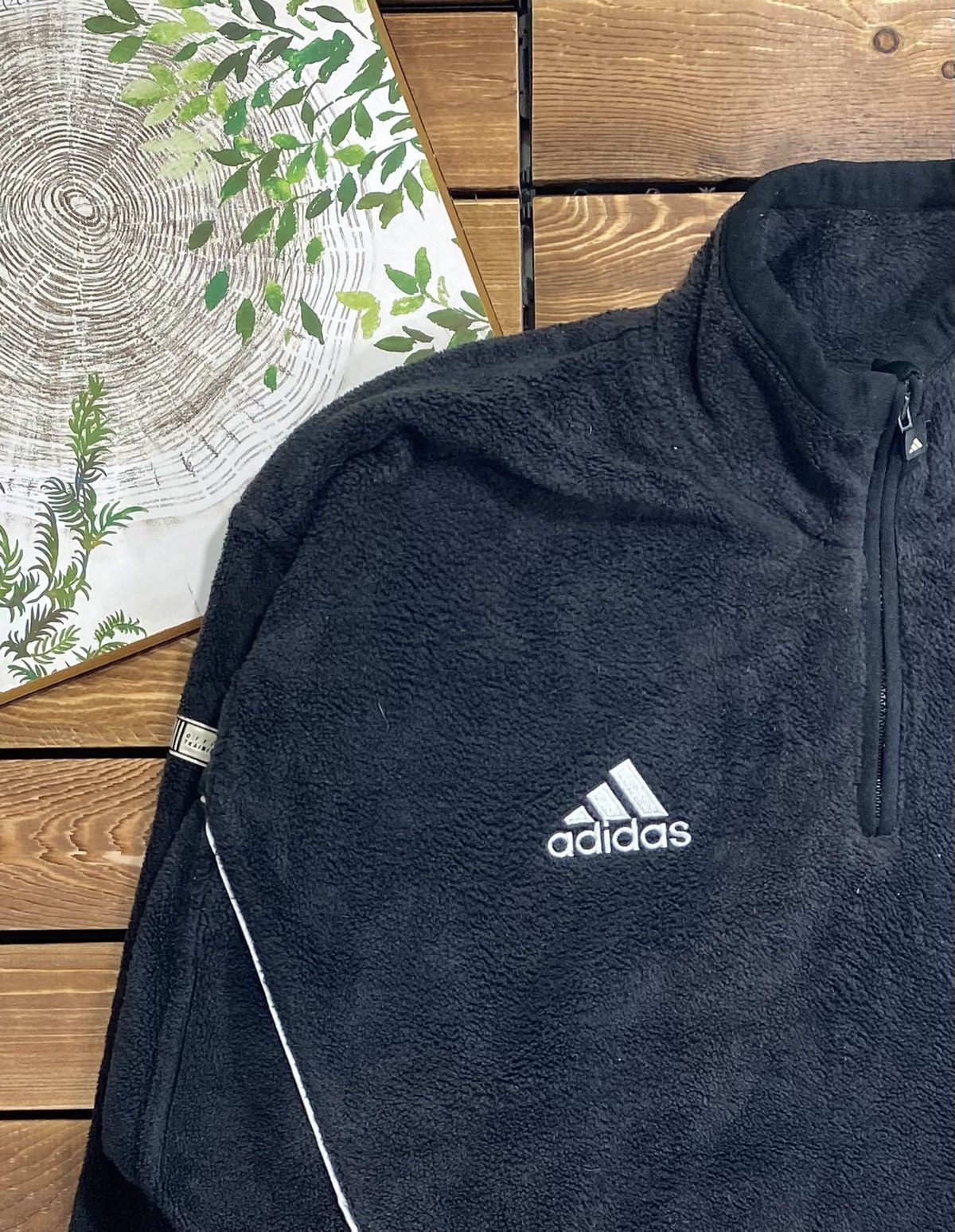 Adidas × All Blacks Adidas New Zealand All Black Three stripes Fleece Size S Size US S / EU 44-46 / 1 - 6 Thumbnail