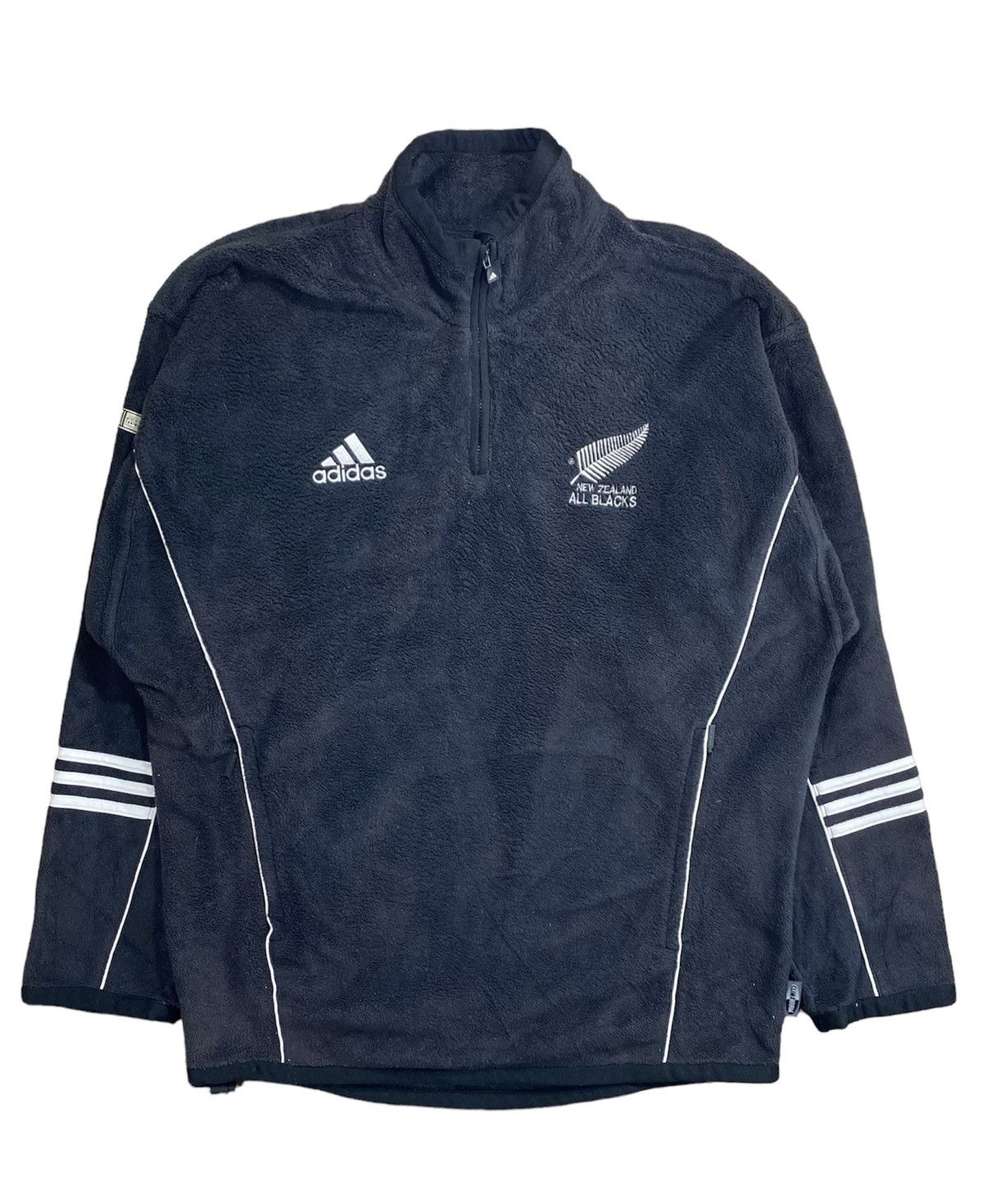 Adidas × All Blacks Adidas New Zealand All Black Three stripes Fleece Size S Size US S / EU 44-46 / 1 - 1 Thumbnail