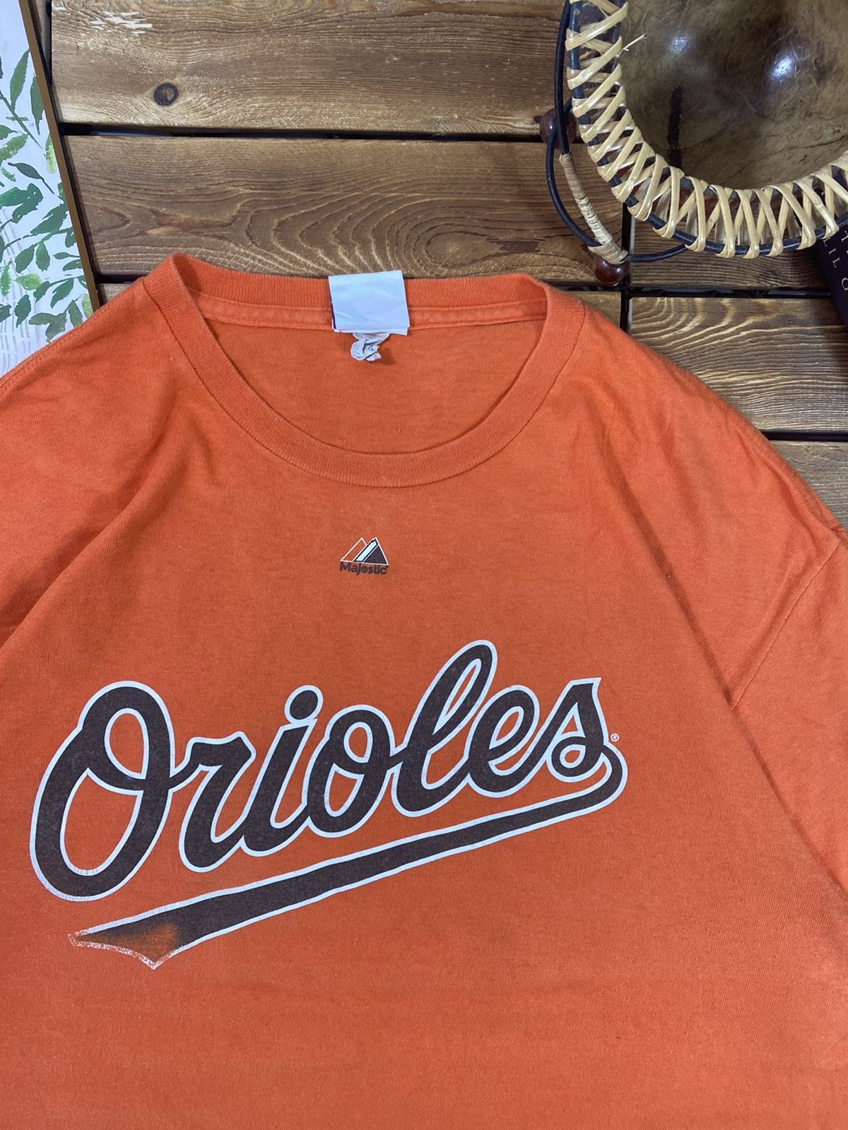 Majestic × Vintage Vintage Orioles Baseball Profesional Team Machado size L Size US L / EU 52-54 / 3 - 7 Thumbnail