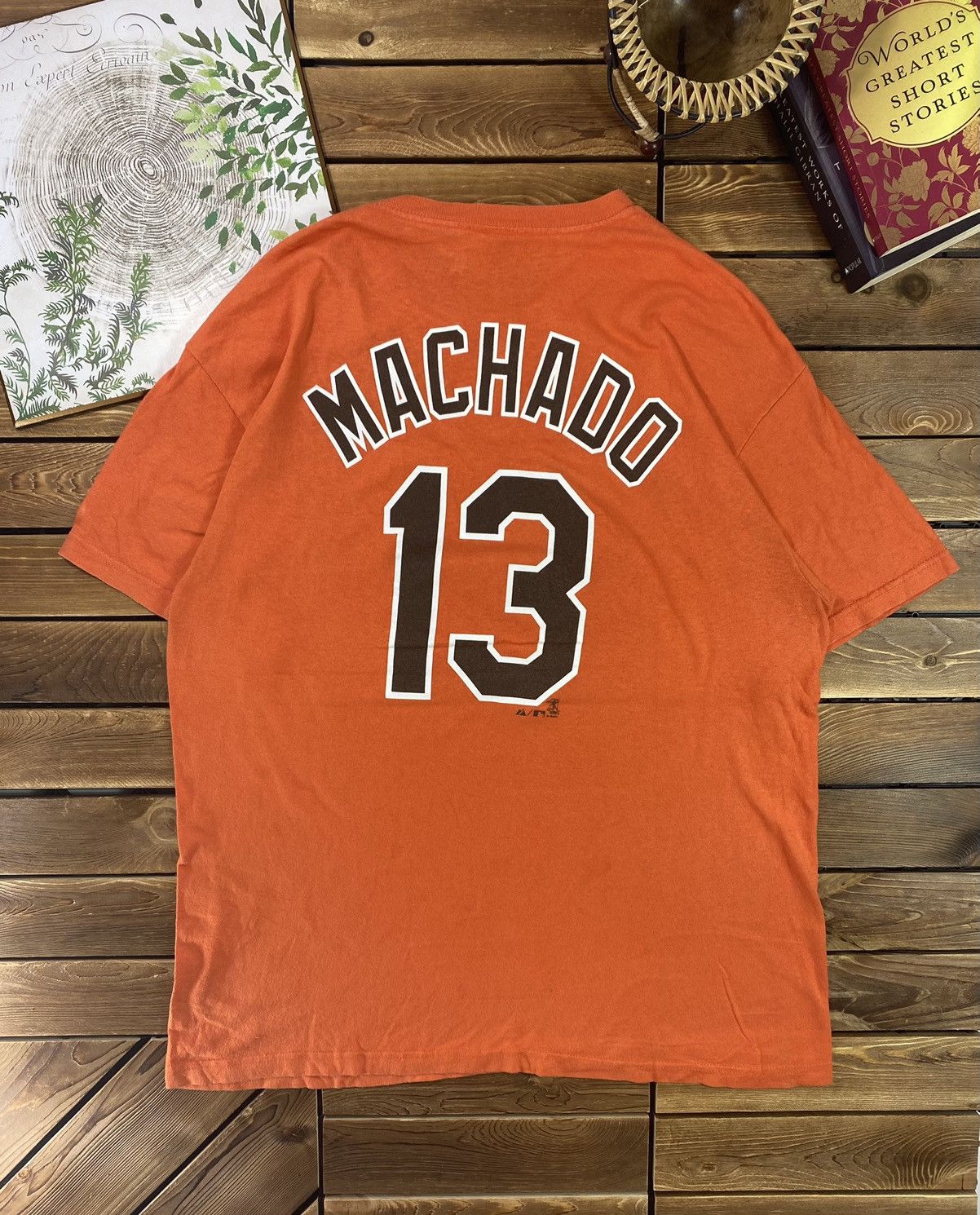 Majestic × Vintage Vintage Orioles Baseball Profesional Team Machado size L Size US L / EU 52-54 / 3 - 9 Thumbnail
