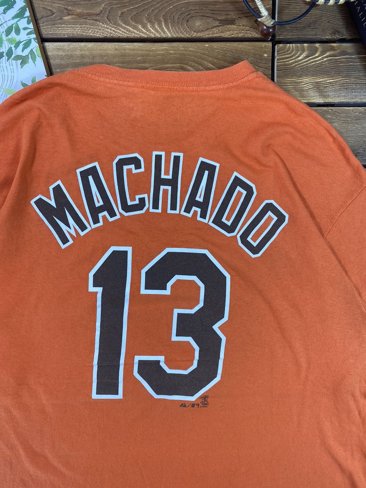 Majestic × Vintage Vintage Orioles Baseball Profesional Team Machado size L Size US L / EU 52-54 / 3 - 10 Thumbnail