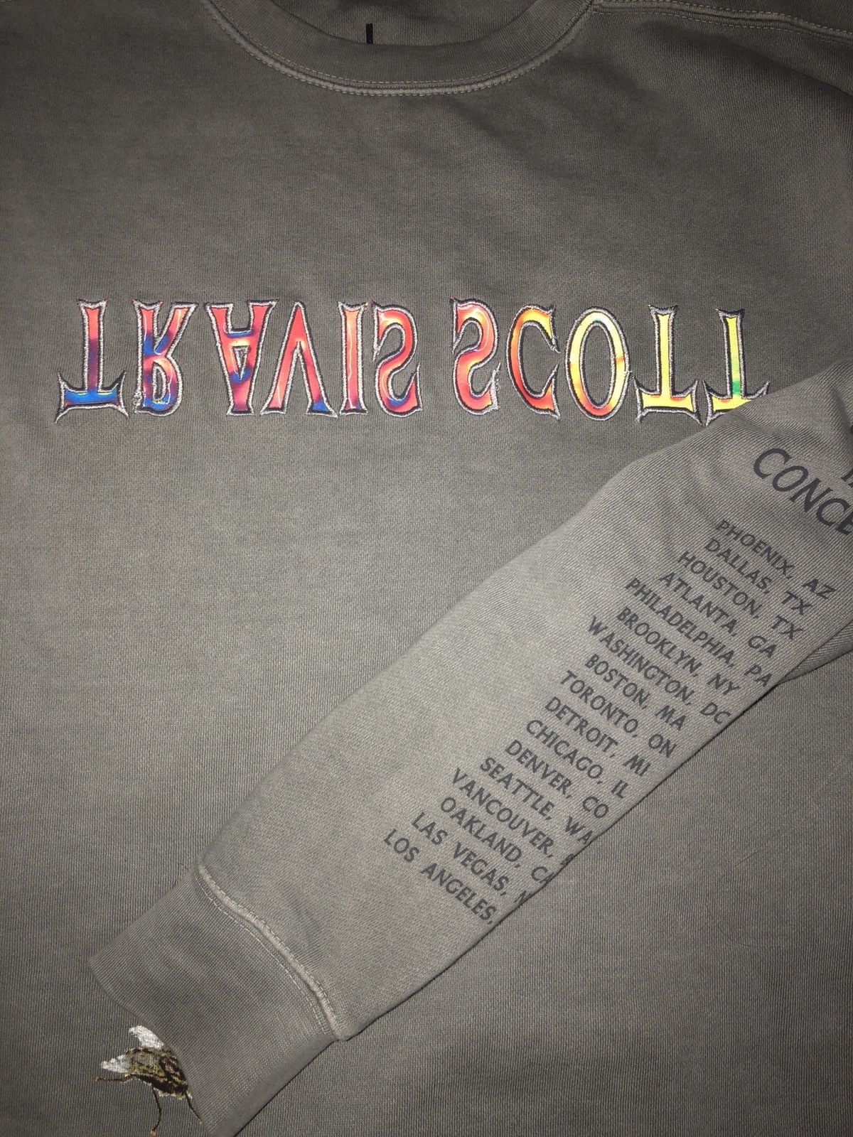 Travis Scott Travis Scott Reflective Crewneck Damn Tour Size US L / EU 52-54 / 3 - 3 Thumbnail