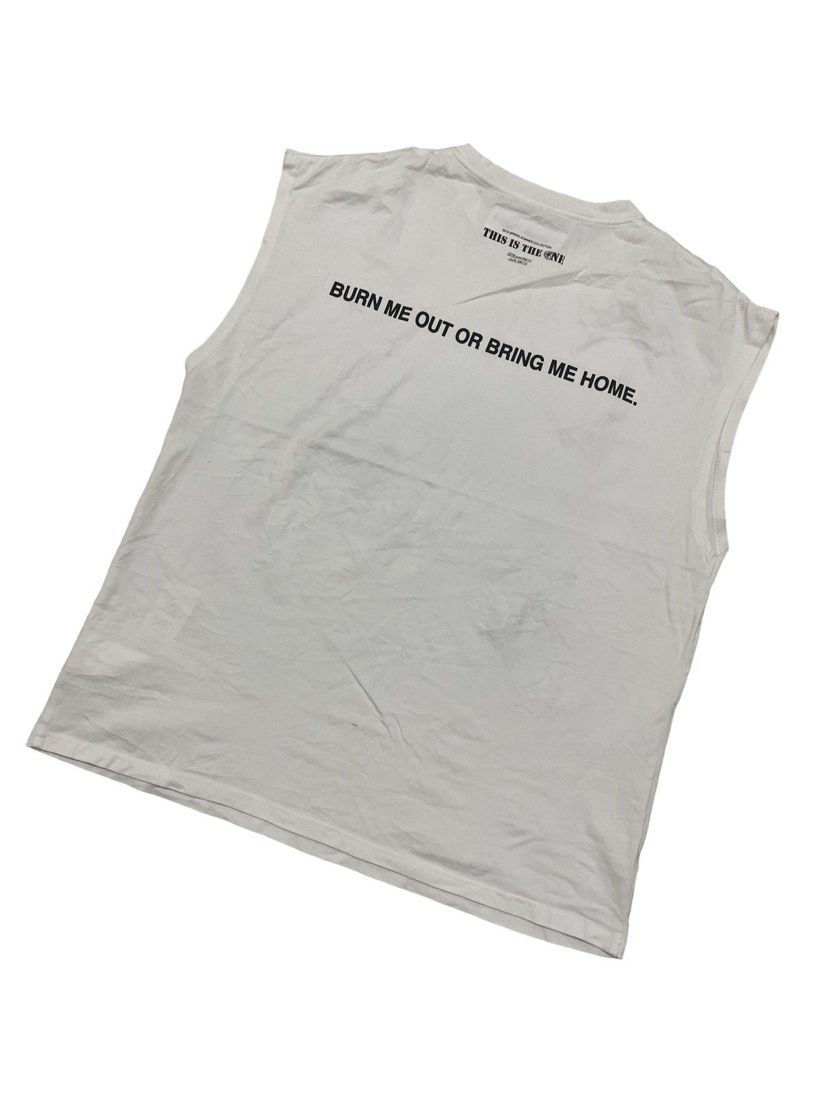 Japanese Brand Jane Smith 2019 Spring Summer Sleeveless Tees Size US L / EU 52-54 / 3 - 10 Thumbnail