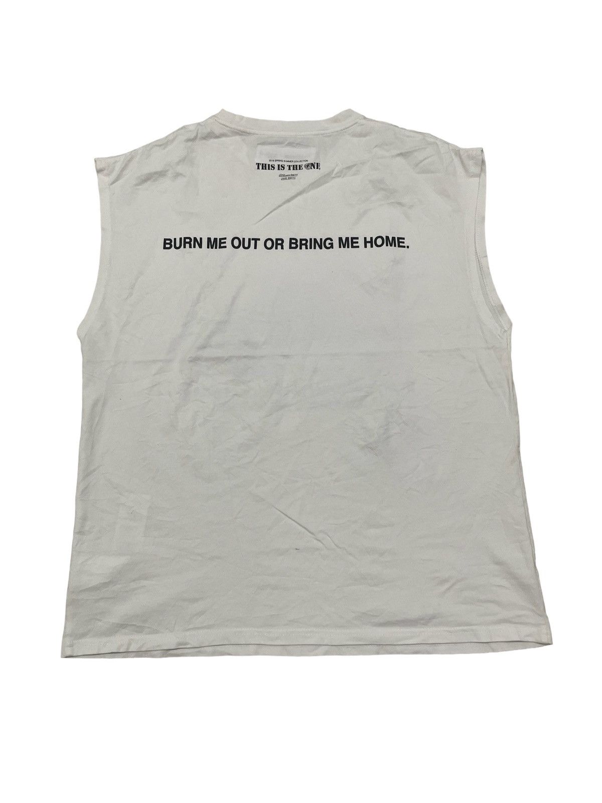 Japanese Brand Jane Smith 2019 Spring Summer Sleeveless Tees Size US L / EU 52-54 / 3 - 2 Thumbnail