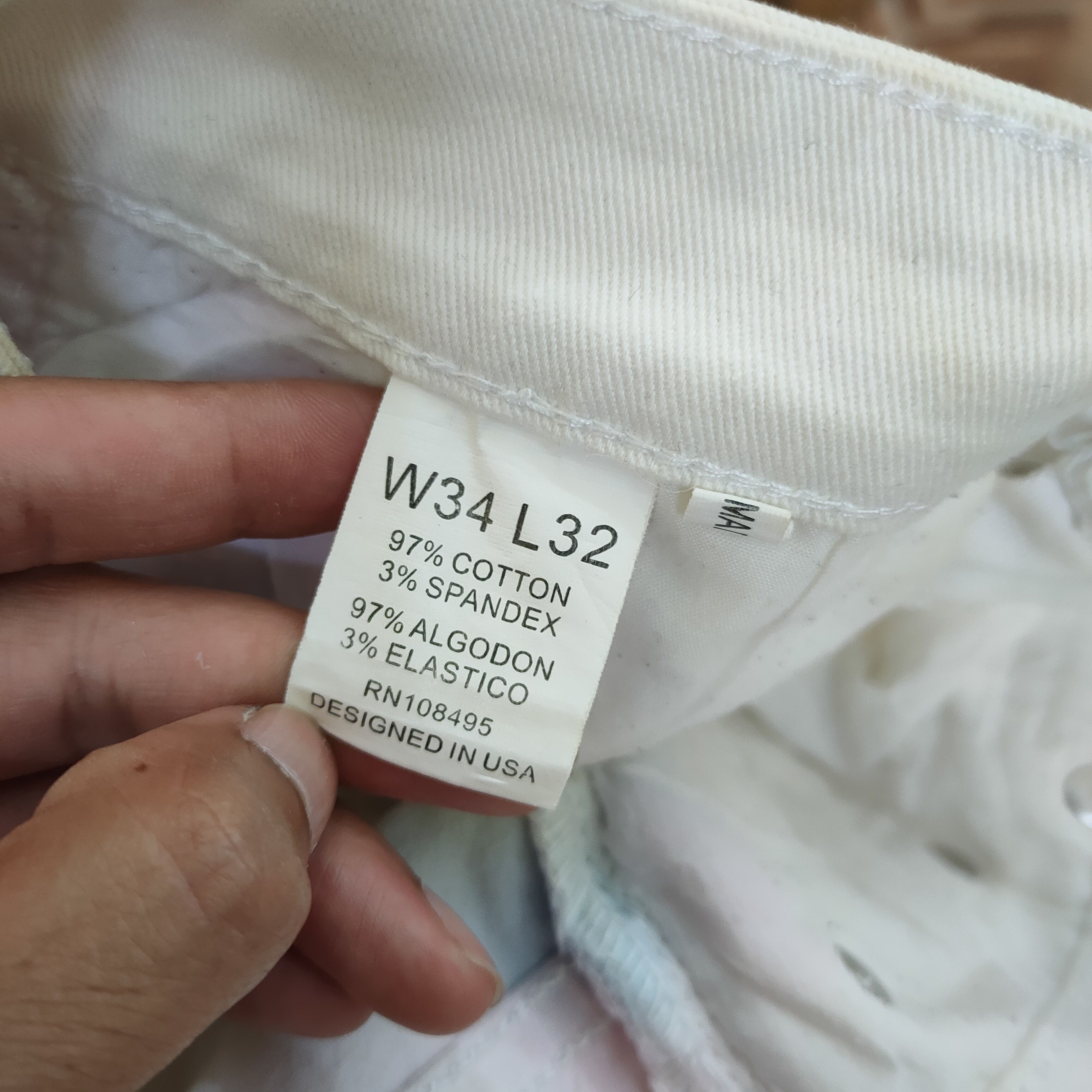 Victorinox × White's Boots VICTORIOUS FADED WHITE CUSTOM MULTICOLOR JEANS Size US 34 / EU 50 - 11 Thumbnail
