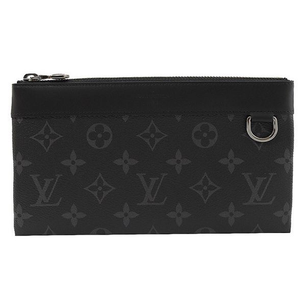 Louis Vuitton Discovery Pochette PM Monogram Eclipse Canvas reveal