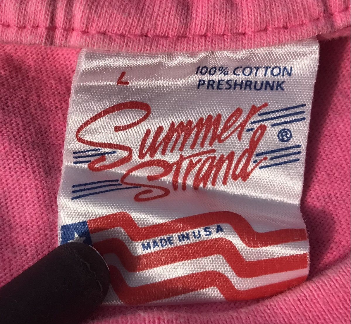 Vintage Vintage 90s Myrtle Beach T-Shirt SZ Large Neon Puff Graphic Size US L / EU 52-54 / 3 - 3 Thumbnail