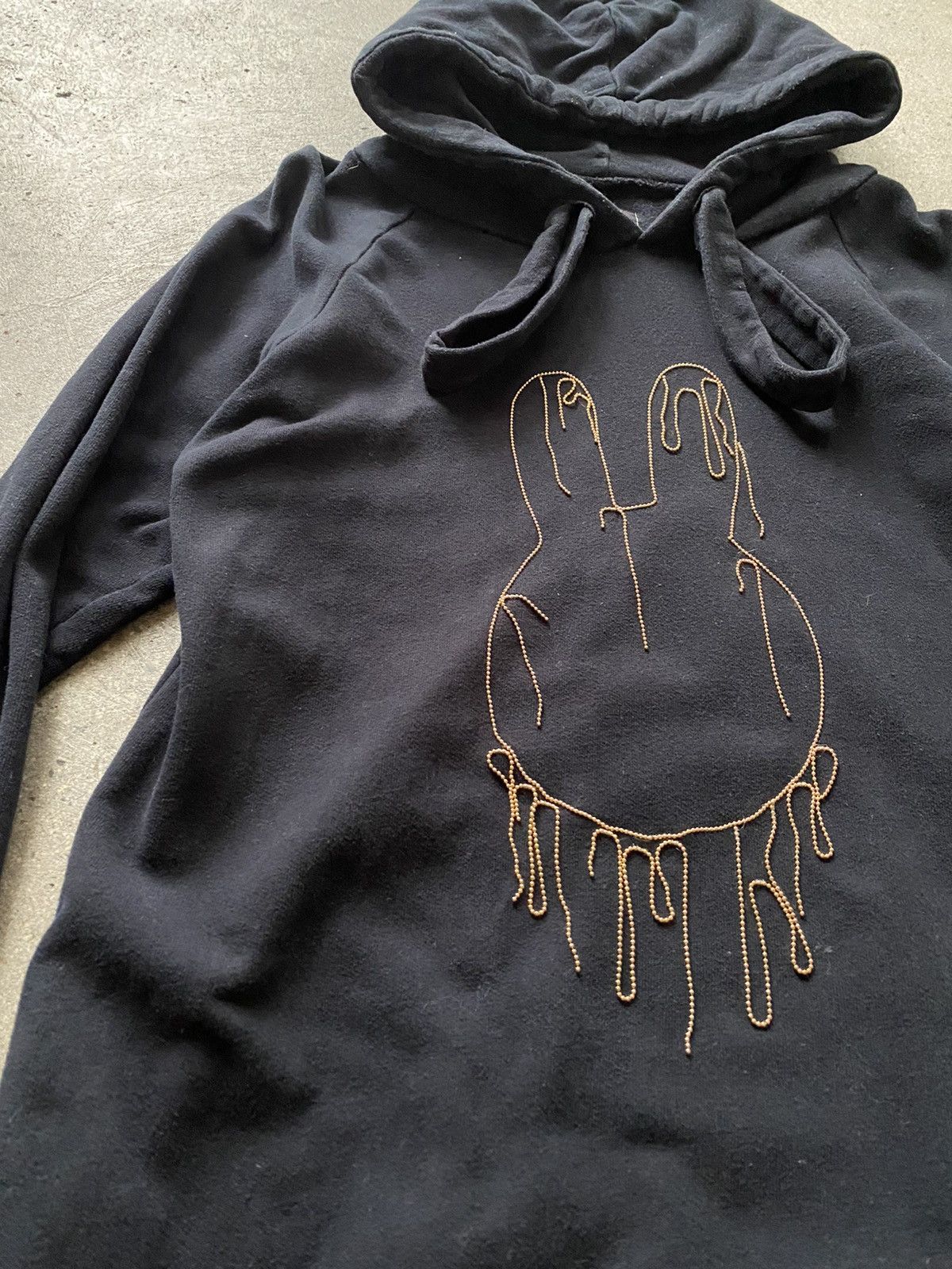 20471120 HYOMA bunny hyo beaded “drip” hoodie Size US S / EU 44-46 / 1 - 2 Thumbnail