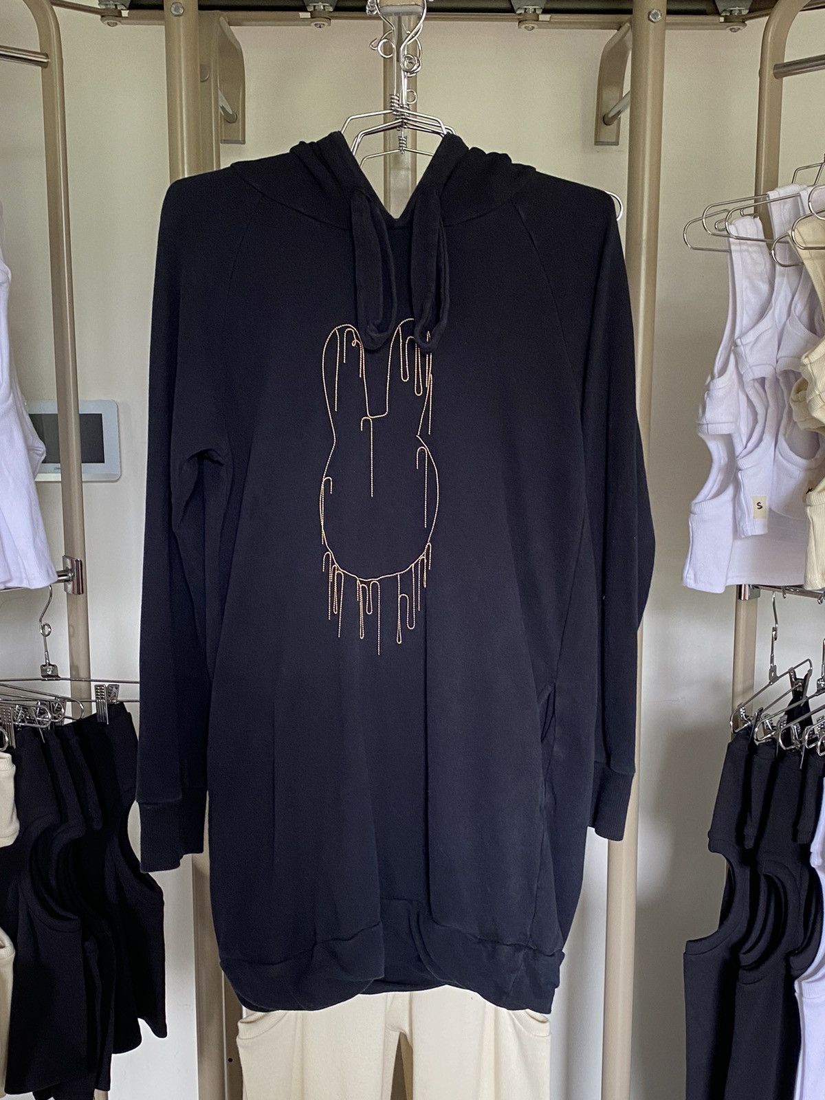 20471120 HYOMA bunny hyo beaded “drip” hoodie Size US S / EU 44-46 / 1 - 10 Thumbnail