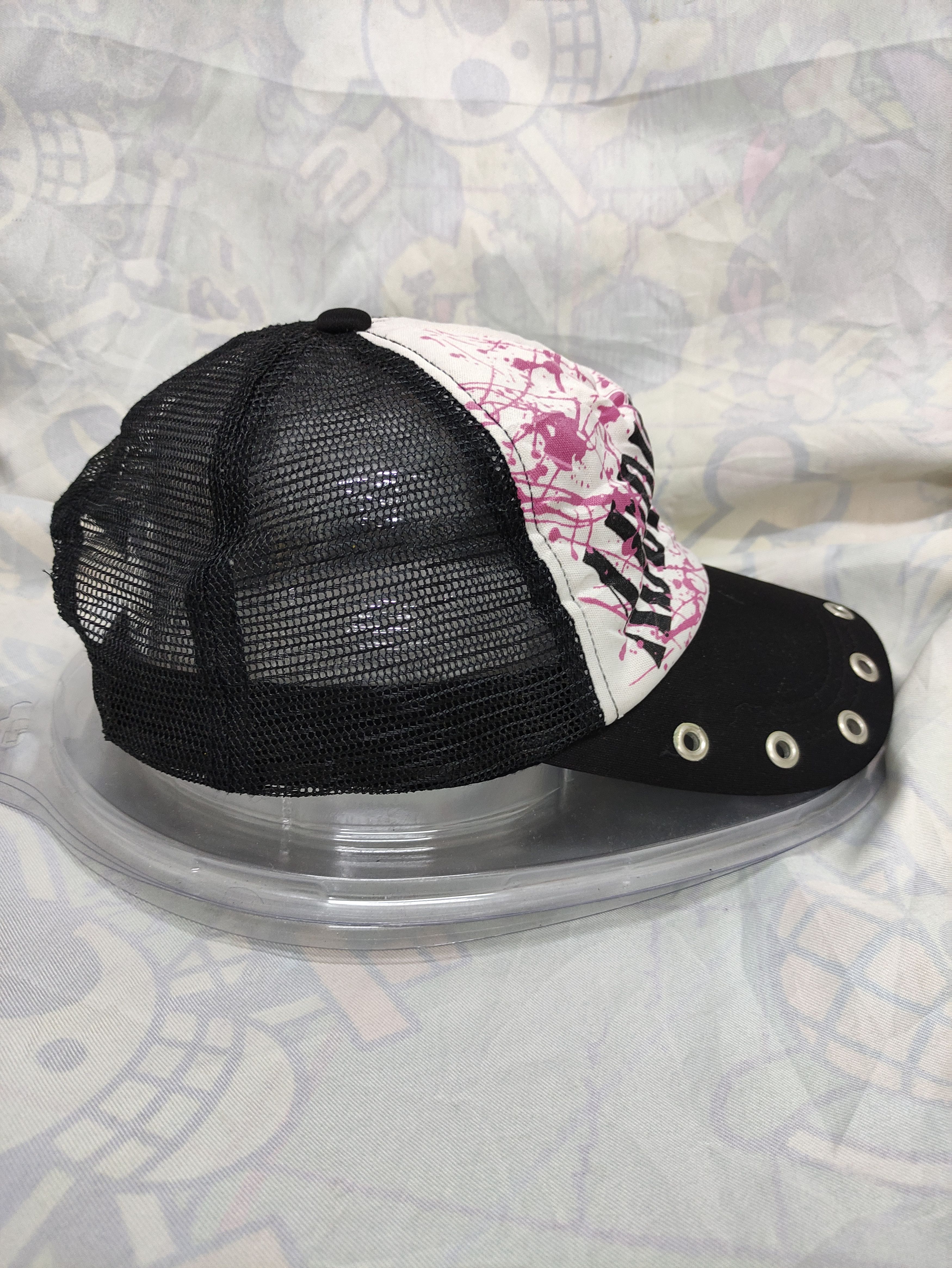 Japanese Brand BULK🔥 PUNK STYLE JAPANESE BRAND TRUCKER HAT CAP Size ONE SIZE - 3 Thumbnail