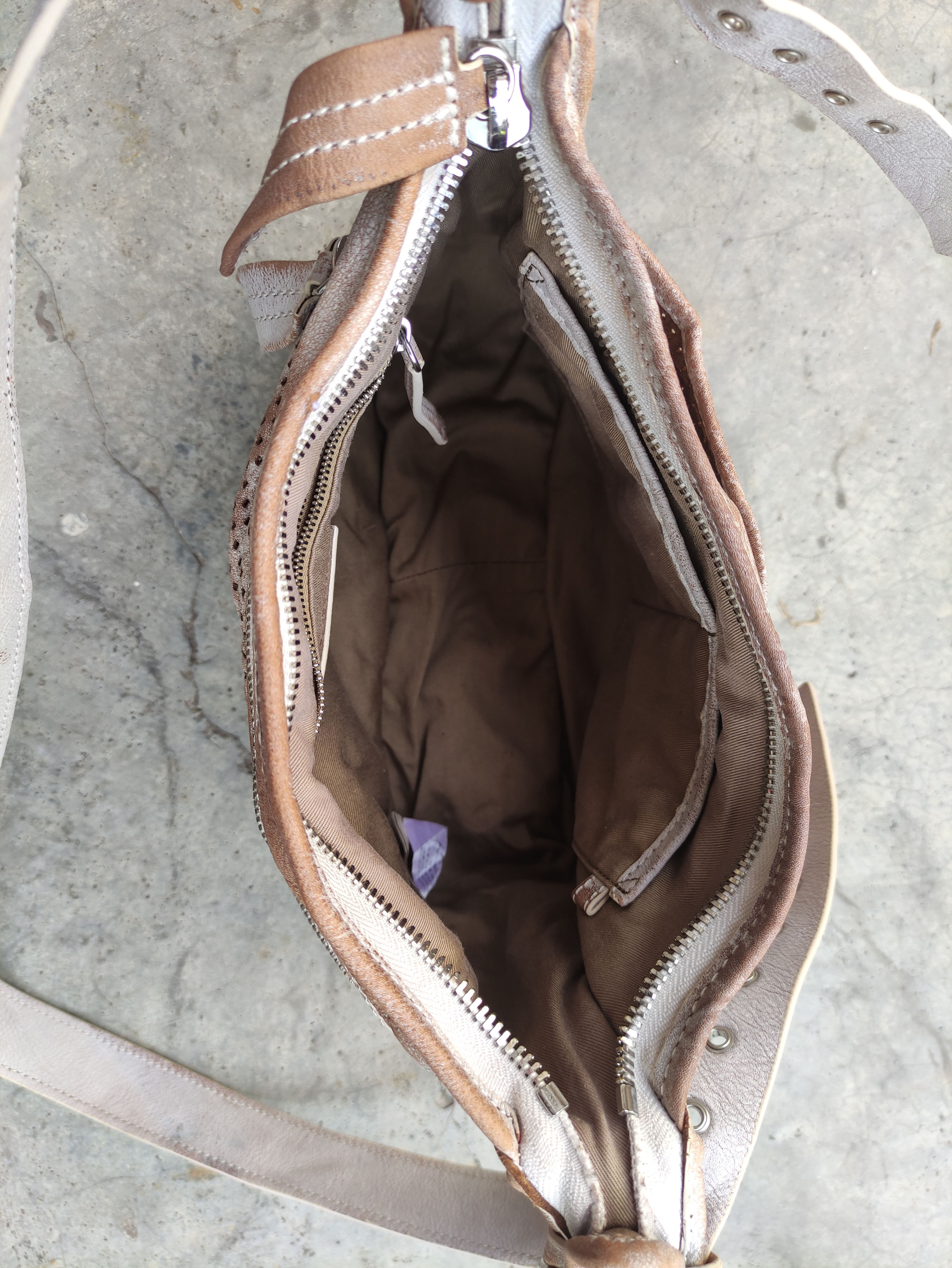 Lacoste LACOSTE VINTAGE COW LEATHER SHOULDER BAG Size ONE SIZE - 3 Thumbnail