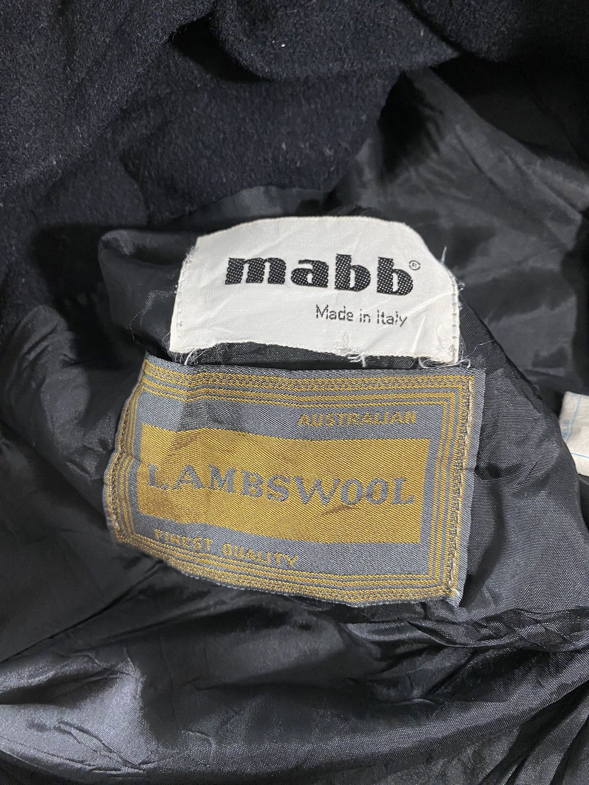 Japanese Brand × Vintage Vintage Mabb Lambswool Jacket Made In Italy Size M Size M / US 6-8 / IT 42-44 - 4 Thumbnail