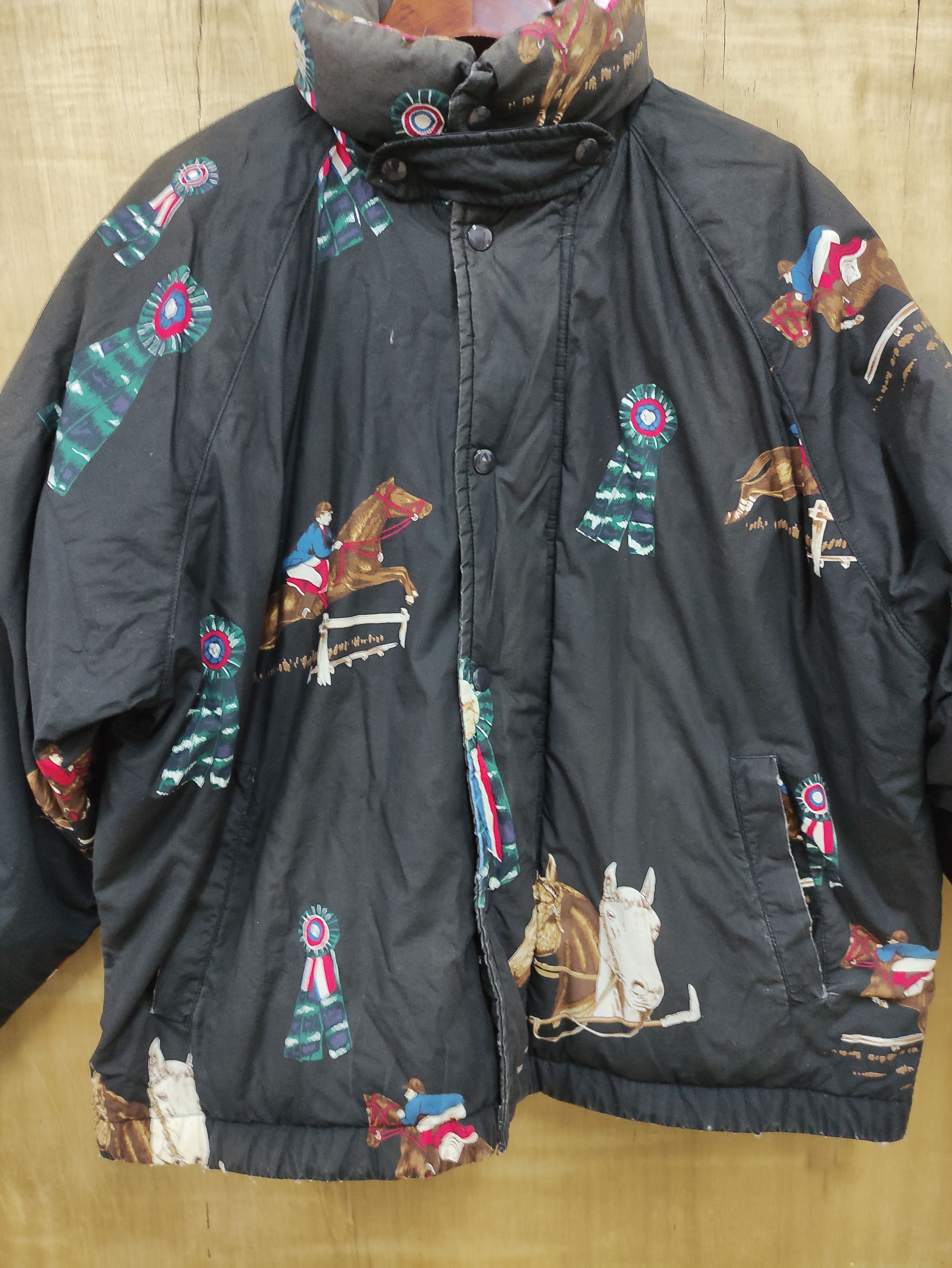 Polo Ralph Lauren POLO RALPH LAUREN PUFFER JACKET EQUESTRIAN RUGBY RODEO HORSE Size US M / EU 48-50 / 2 - 13 Thumbnail