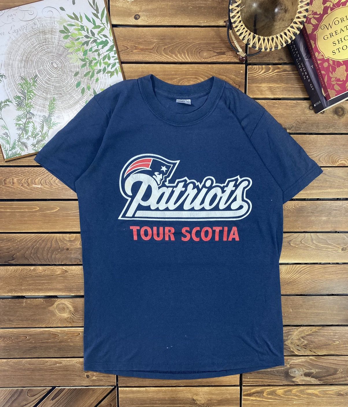 NFL × Vintage Vintage Patriot Nfl tour Scotia 50/50 size S Size US S / EU 44-46 / 1 - 2 Thumbnail
