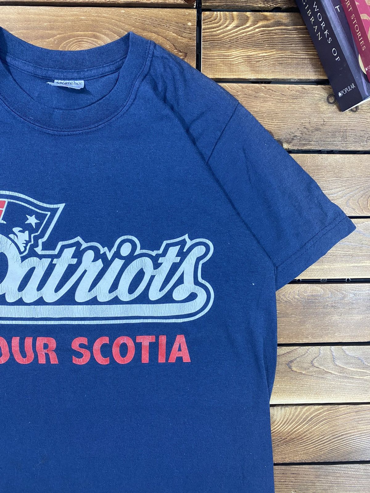 NFL × Vintage Vintage Patriot Nfl tour Scotia 50/50 size S Size US S / EU 44-46 / 1 - 5 Thumbnail