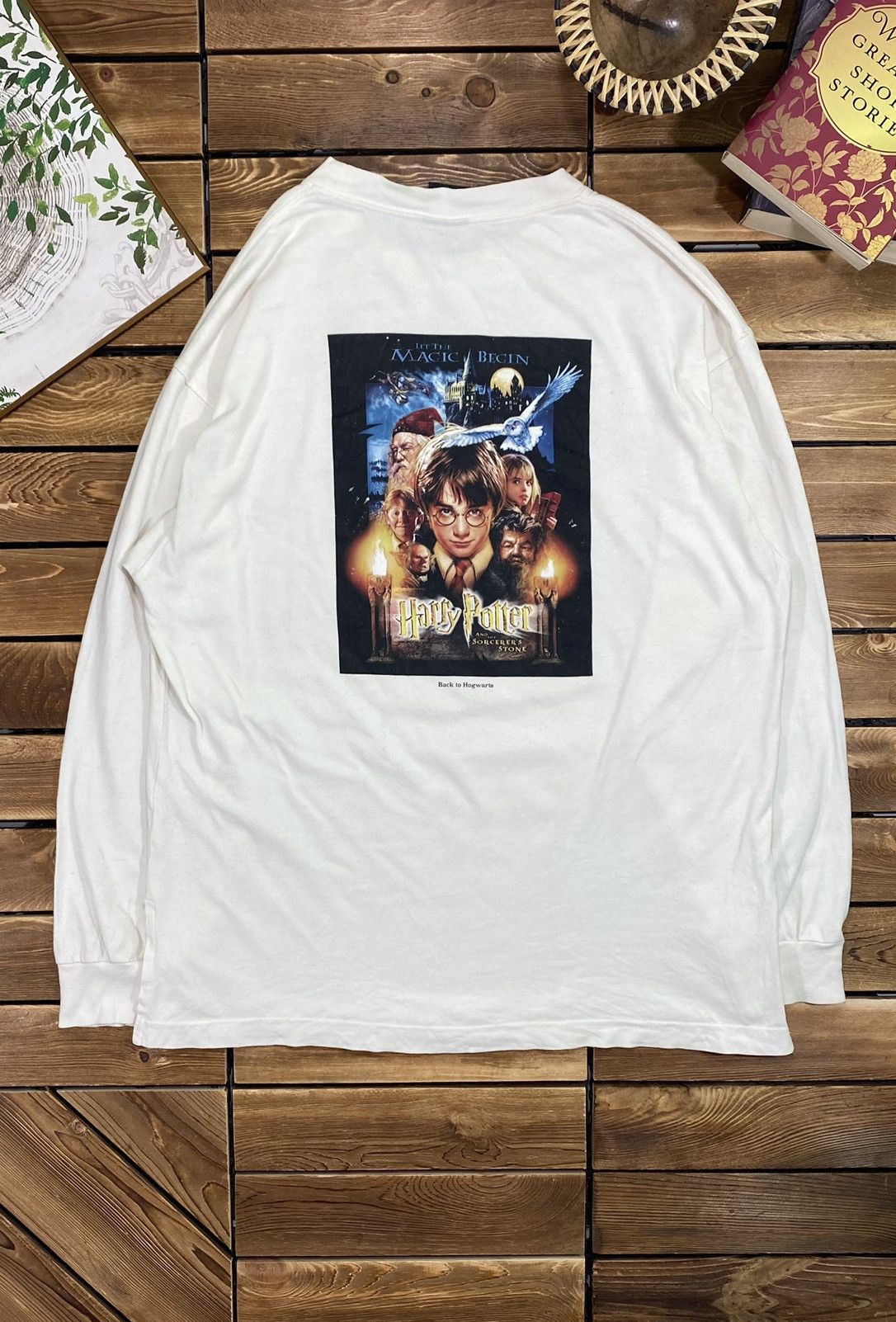 Vintage Vintage Harry Potter Let The Magic Begin Size M Size US M / EU 48-50 / 2 - 3 Thumbnail
