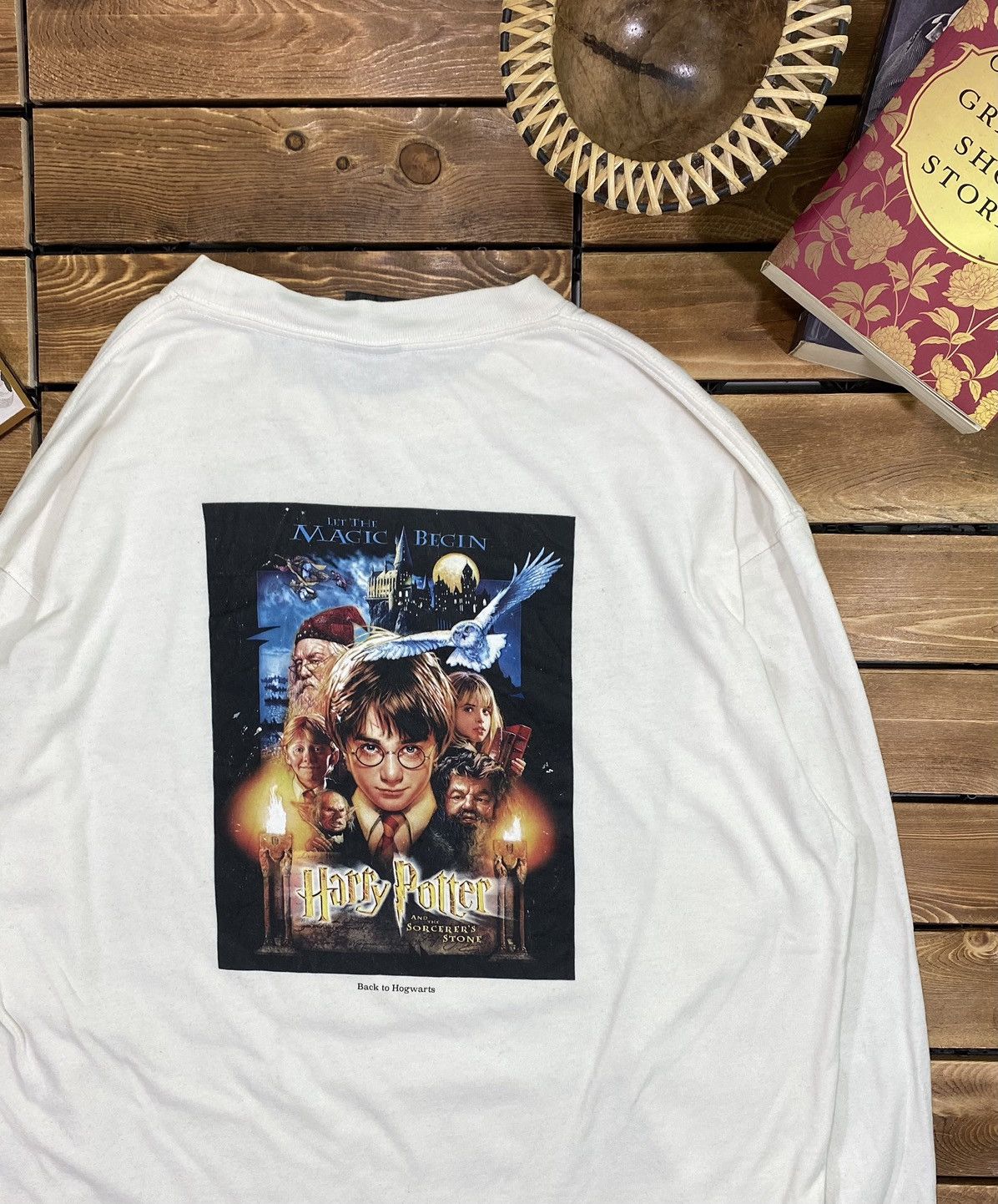 Vintage Vintage Harry Potter Let The Magic Begin Size M Size US M / EU 48-50 / 2 - 10 Thumbnail