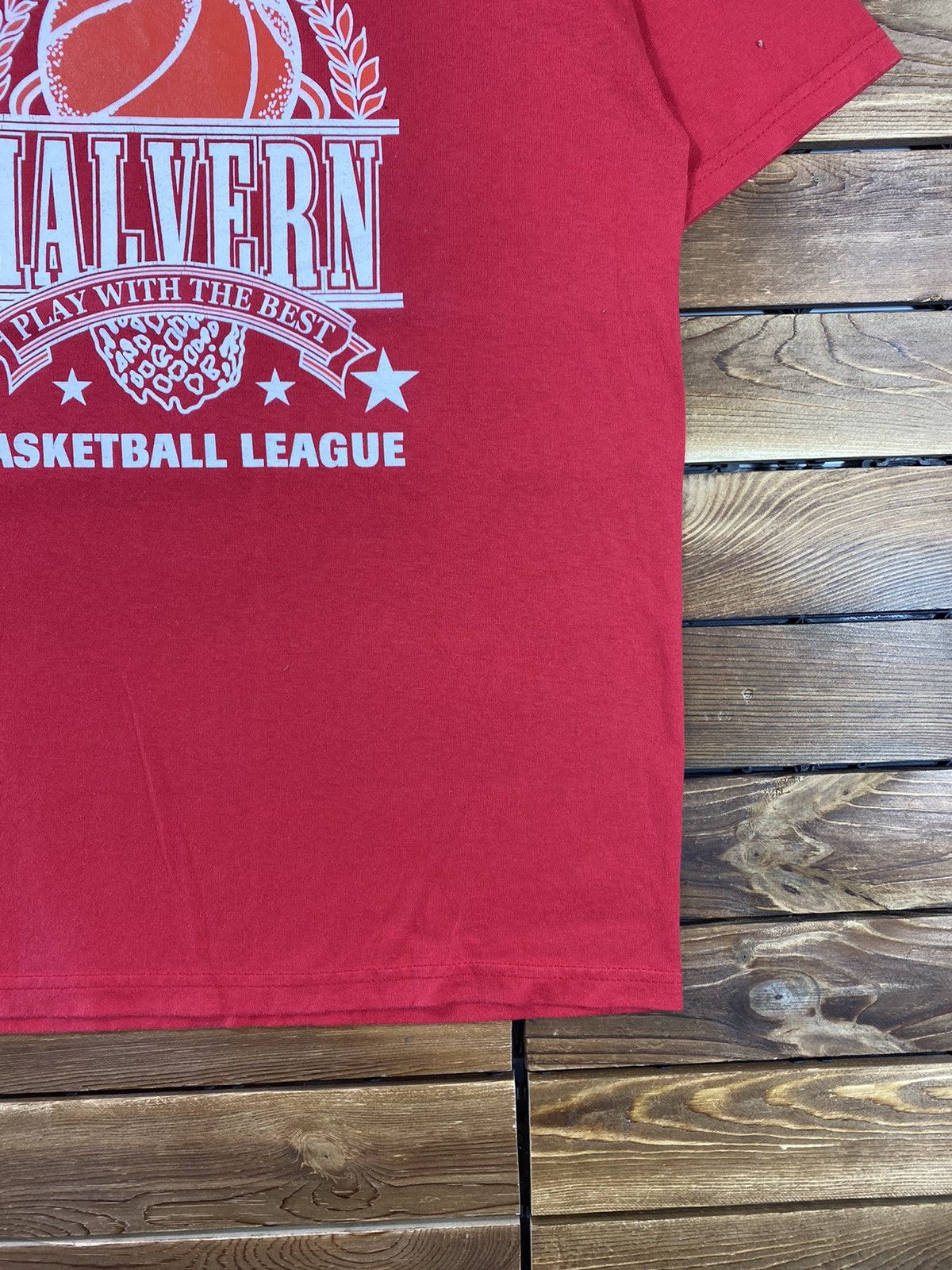 Hanes × Vintage Vintage Hanes 90s shirt Basketball League 50/50 size S Size US S / EU 44-46 / 1 - 3 Thumbnail