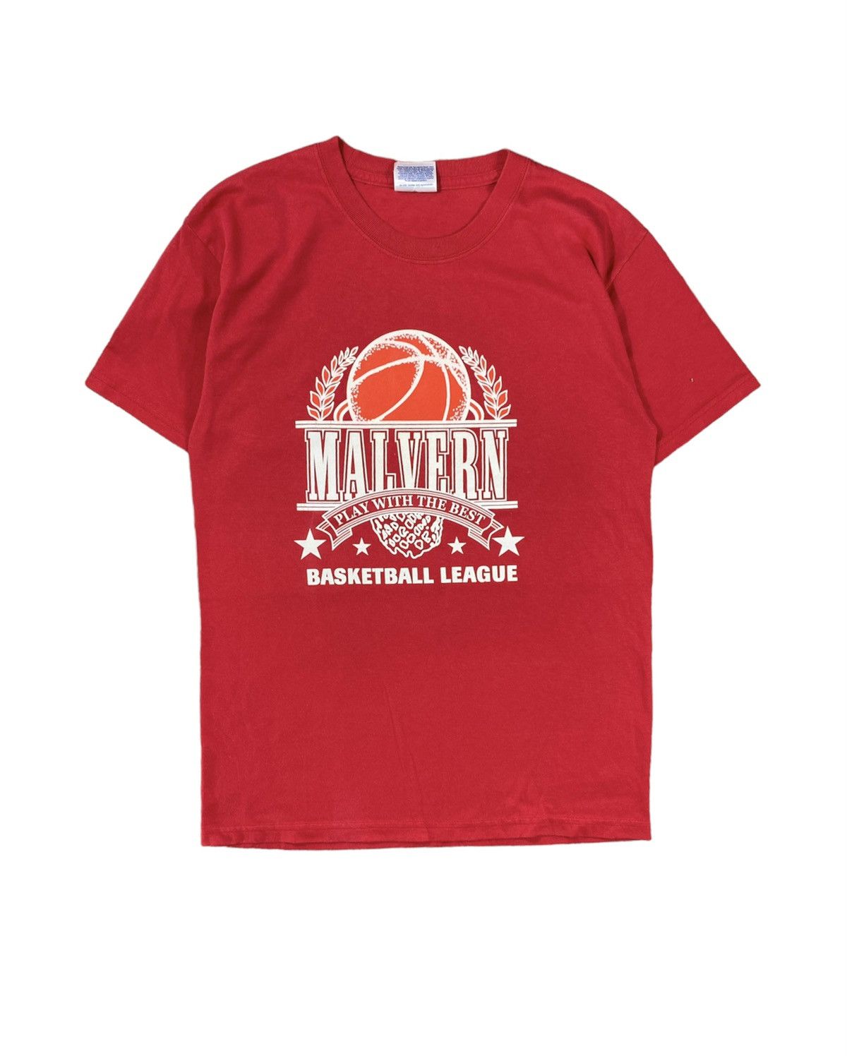 Hanes × Vintage Vintage Hanes 90s shirt Basketball League 50/50 size S Size US S / EU 44-46 / 1 - 1 Thumbnail