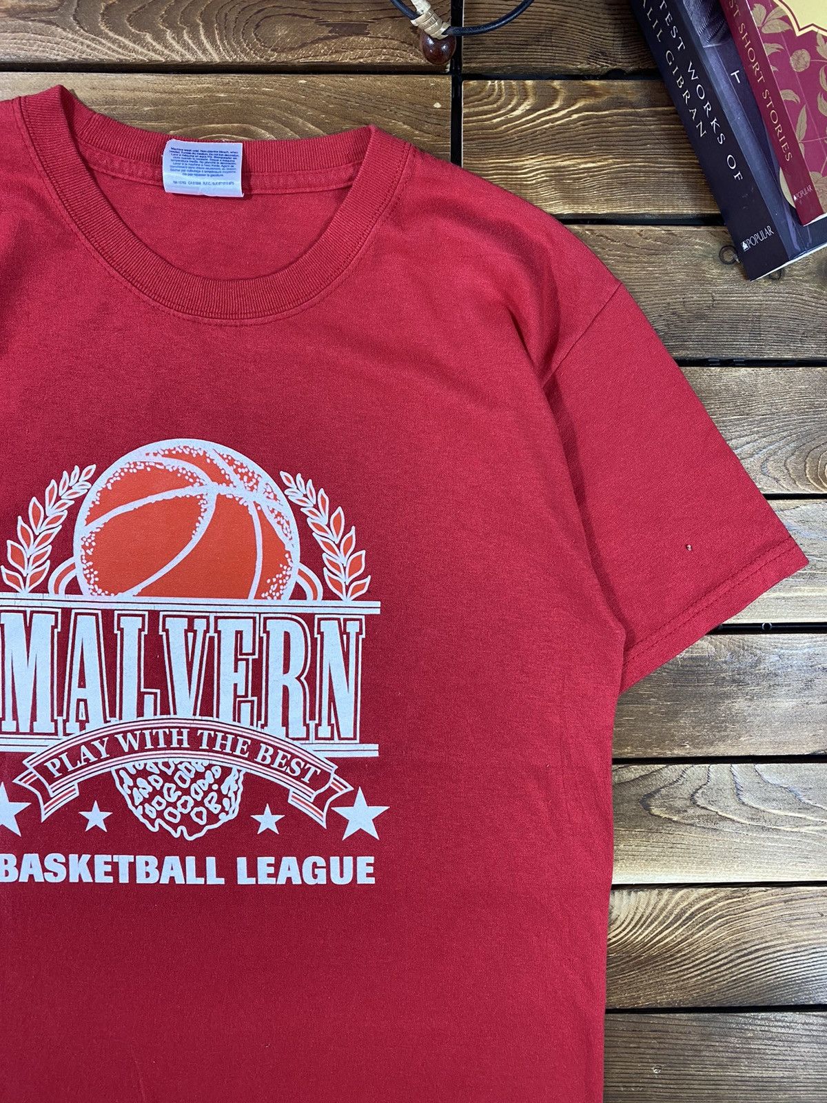 Hanes × Vintage Vintage Hanes 90s shirt Basketball League 50/50 size S Size US S / EU 44-46 / 1 - 5 Thumbnail